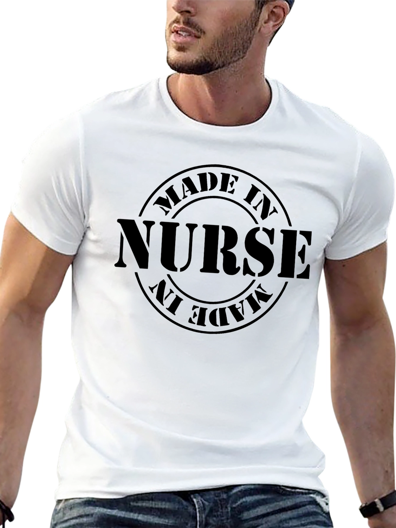 Made in Nurse Graphic Tee