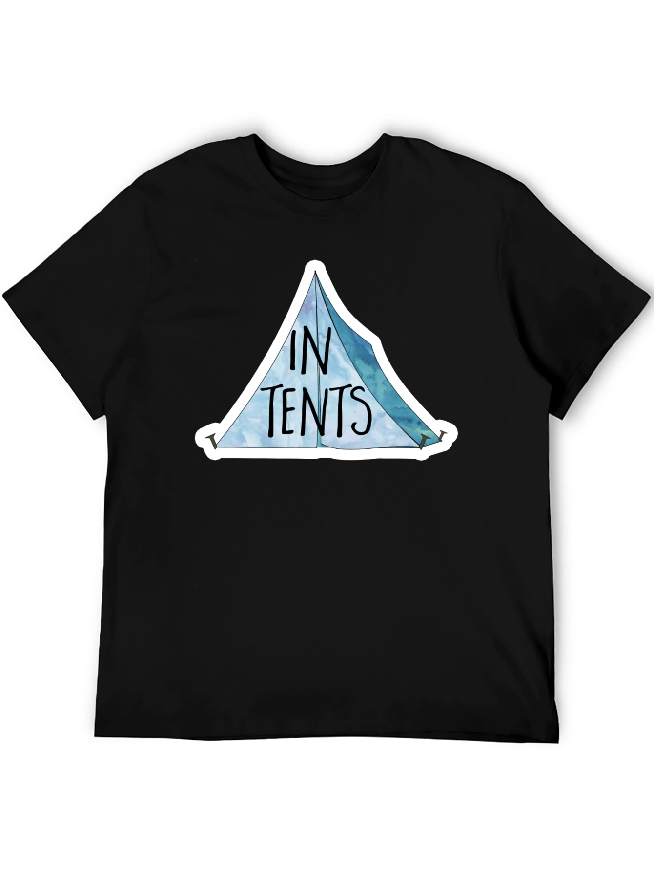 In Tents Graphic Tee - Camping Adventure Shirt