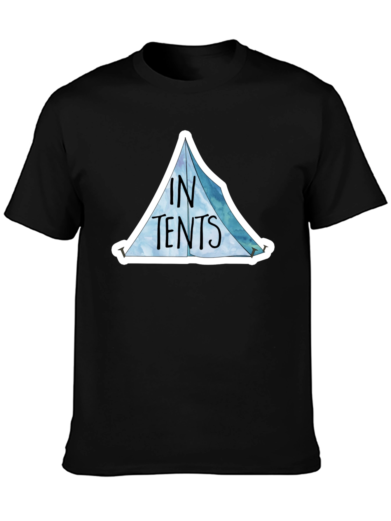 In Tents Graphic Tee - Camping Adventure Shirt