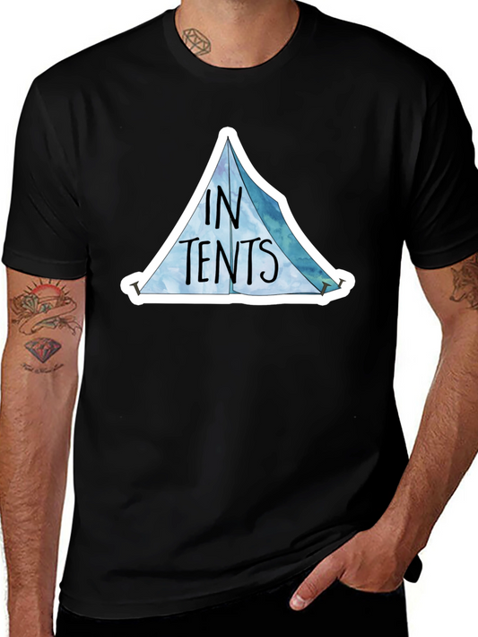 In Tents Graphic Tee - Camping Adventure Shirt