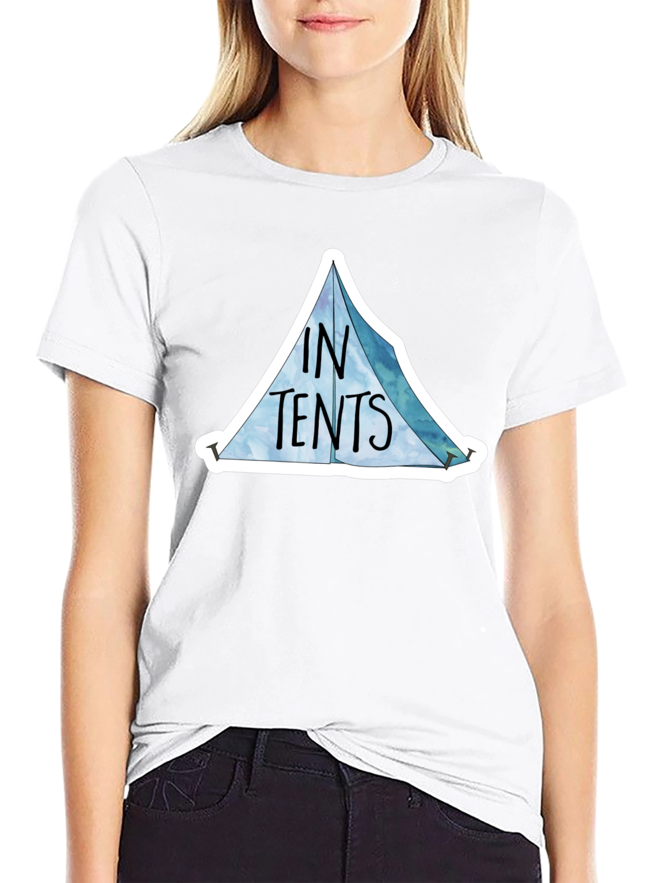 In Tents Graphic Tee - Camping Adventure Shirt