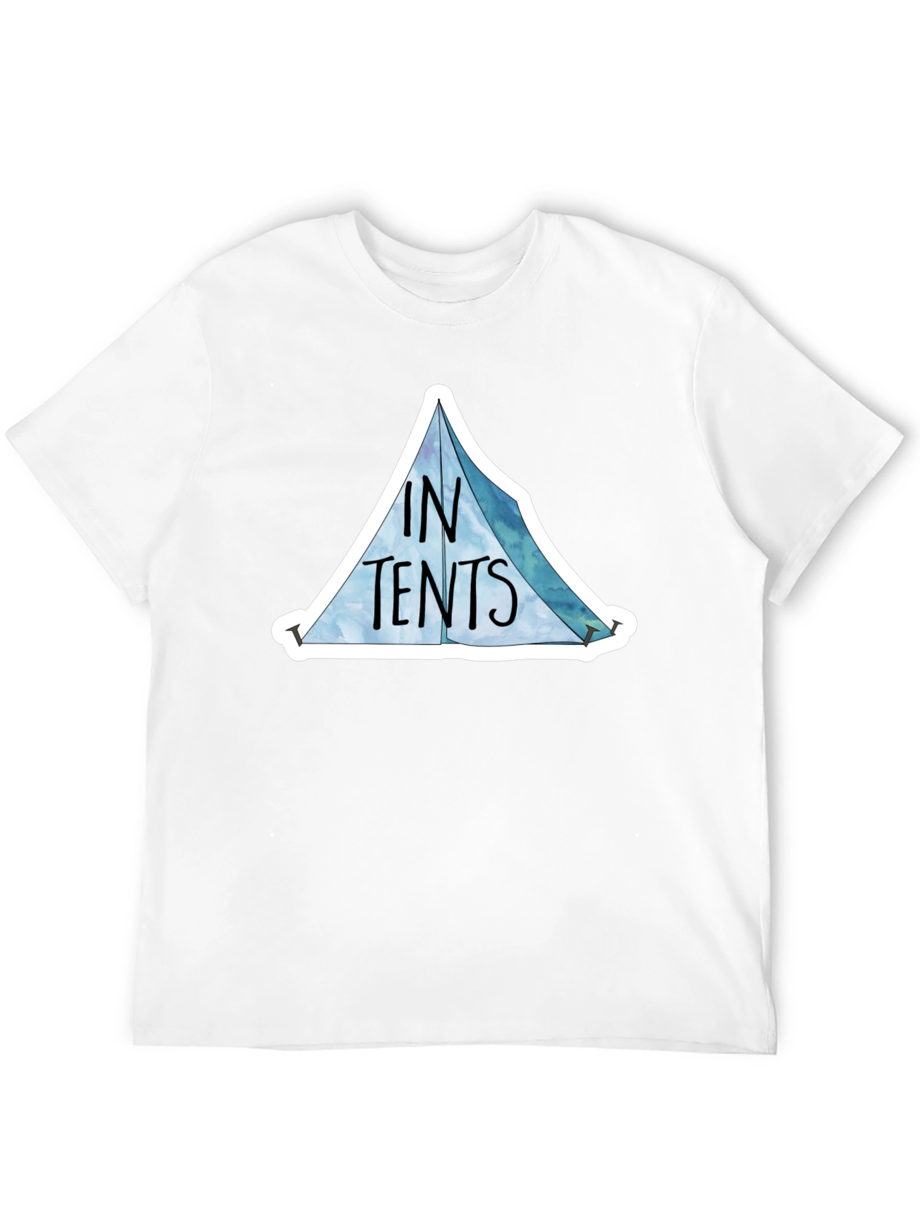 In Tents Graphic Tee - Camping Adventure Shirt