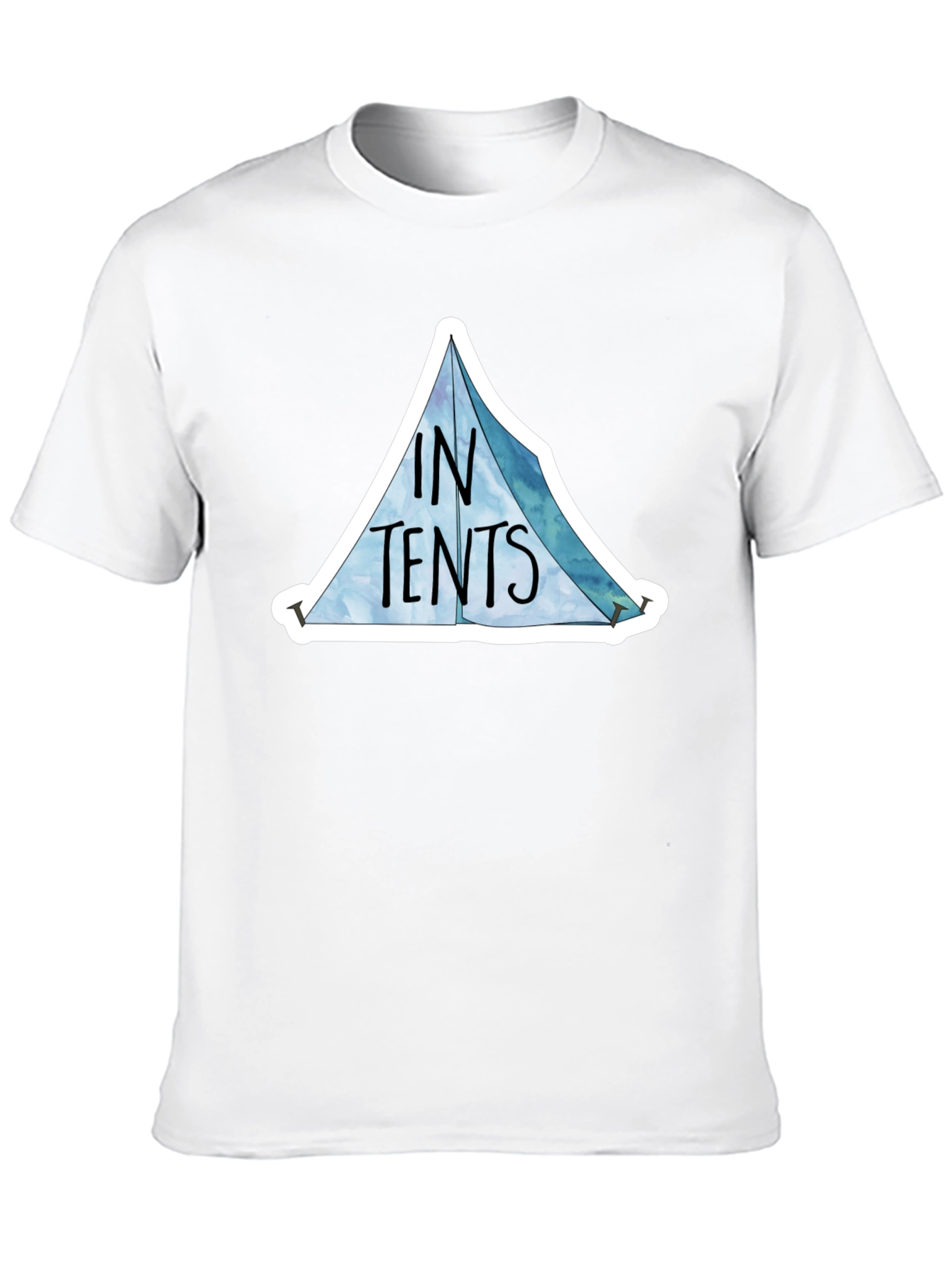 In Tents Graphic Tee - Camping Adventure Shirt