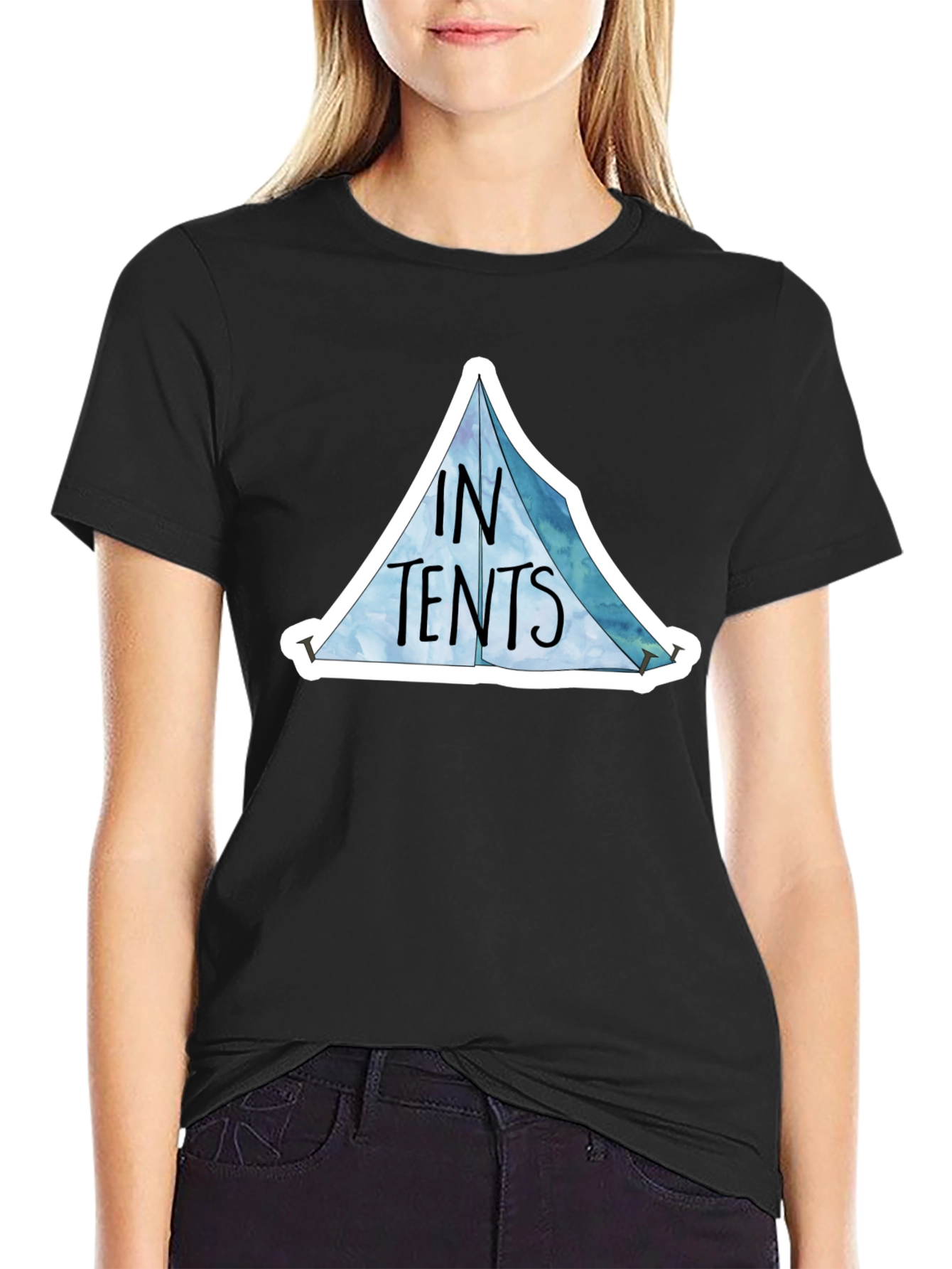 In Tents Graphic Tee - Camping Adventure Shirt