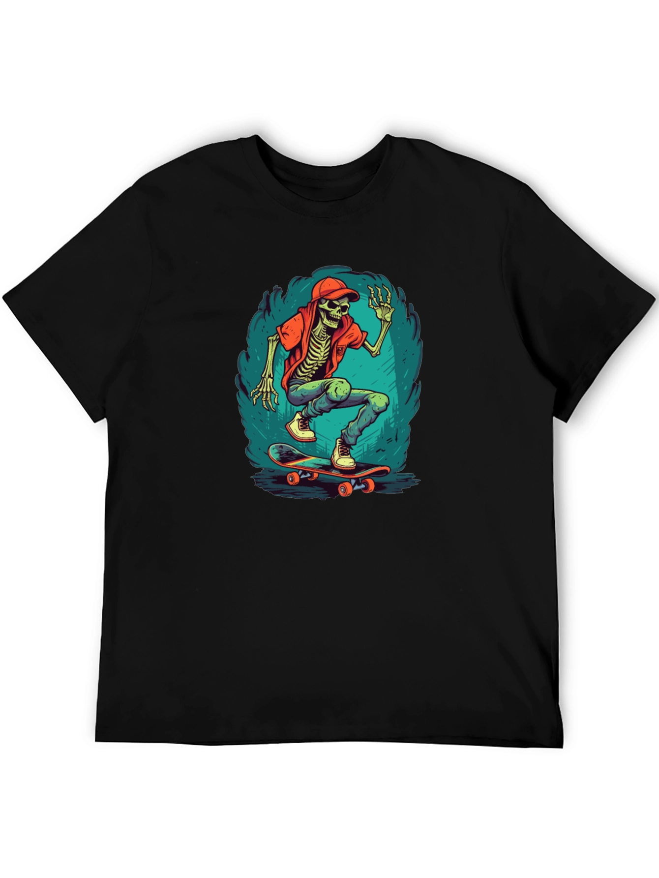 Skateboarding Skeleton T-Shirt