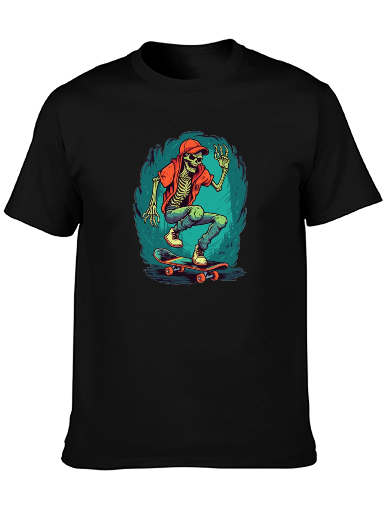 Skateboarding Skeleton T-Shirt