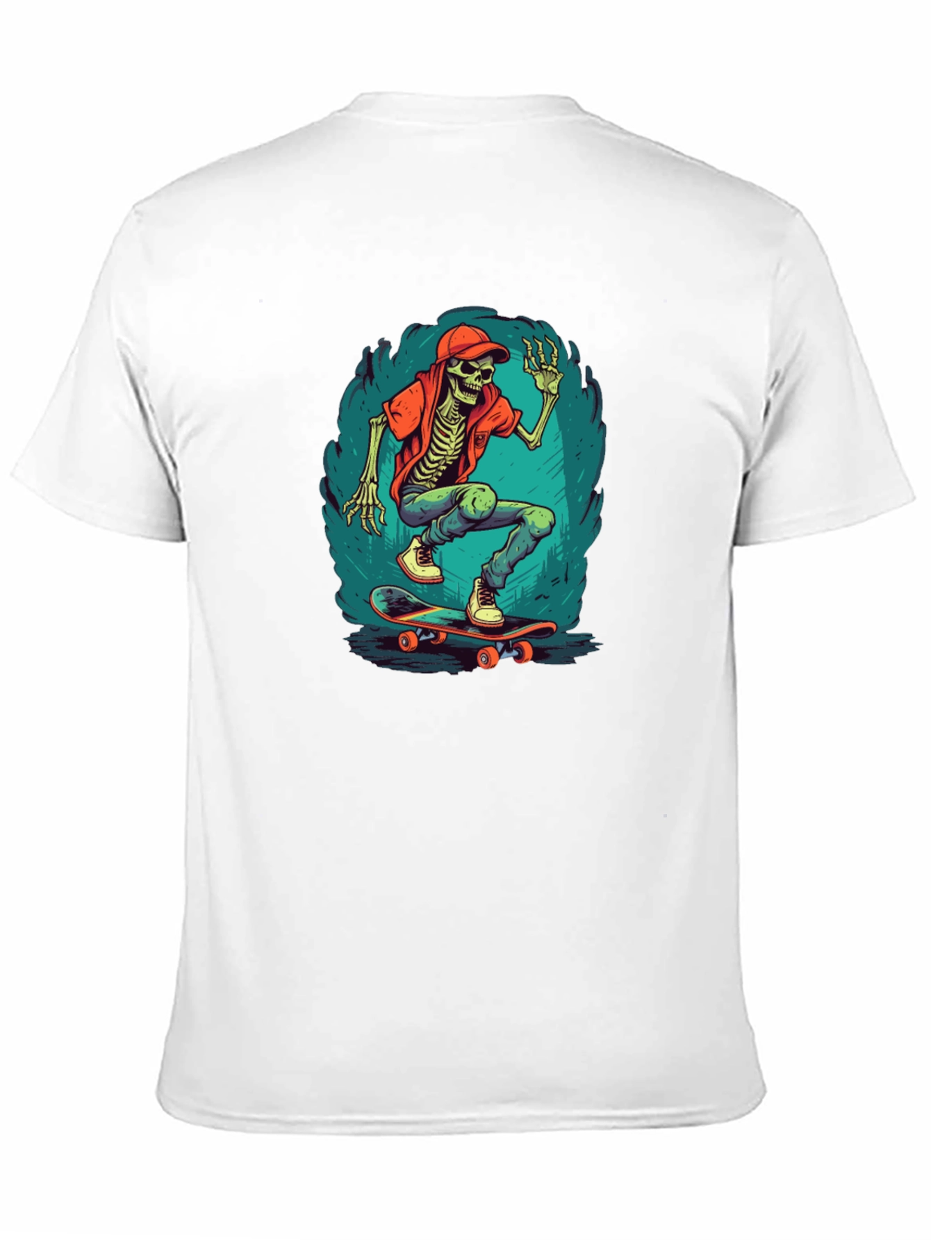 Skateboarding Skeleton T-Shirt