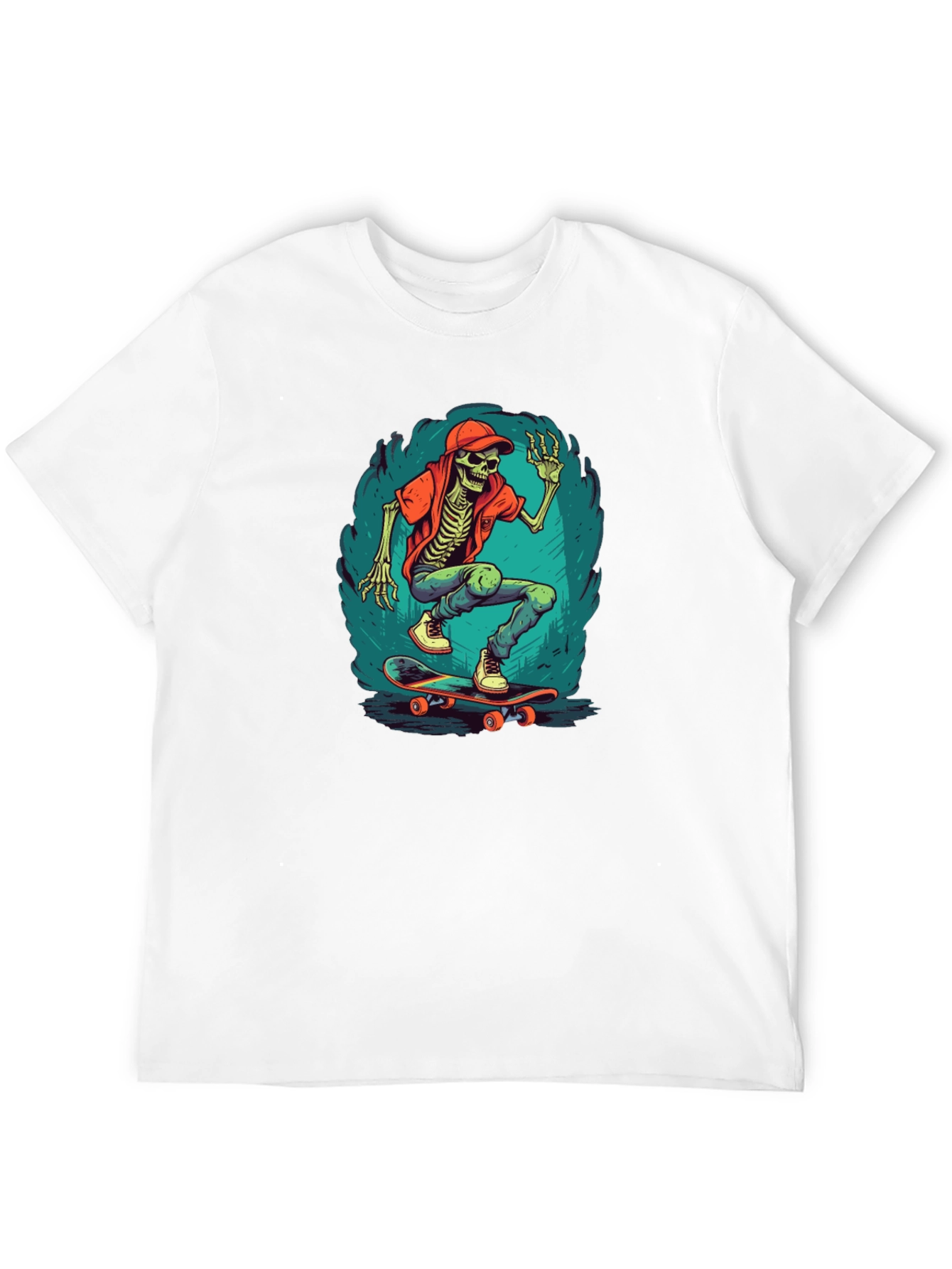 Skateboarding Skeleton T-Shirt