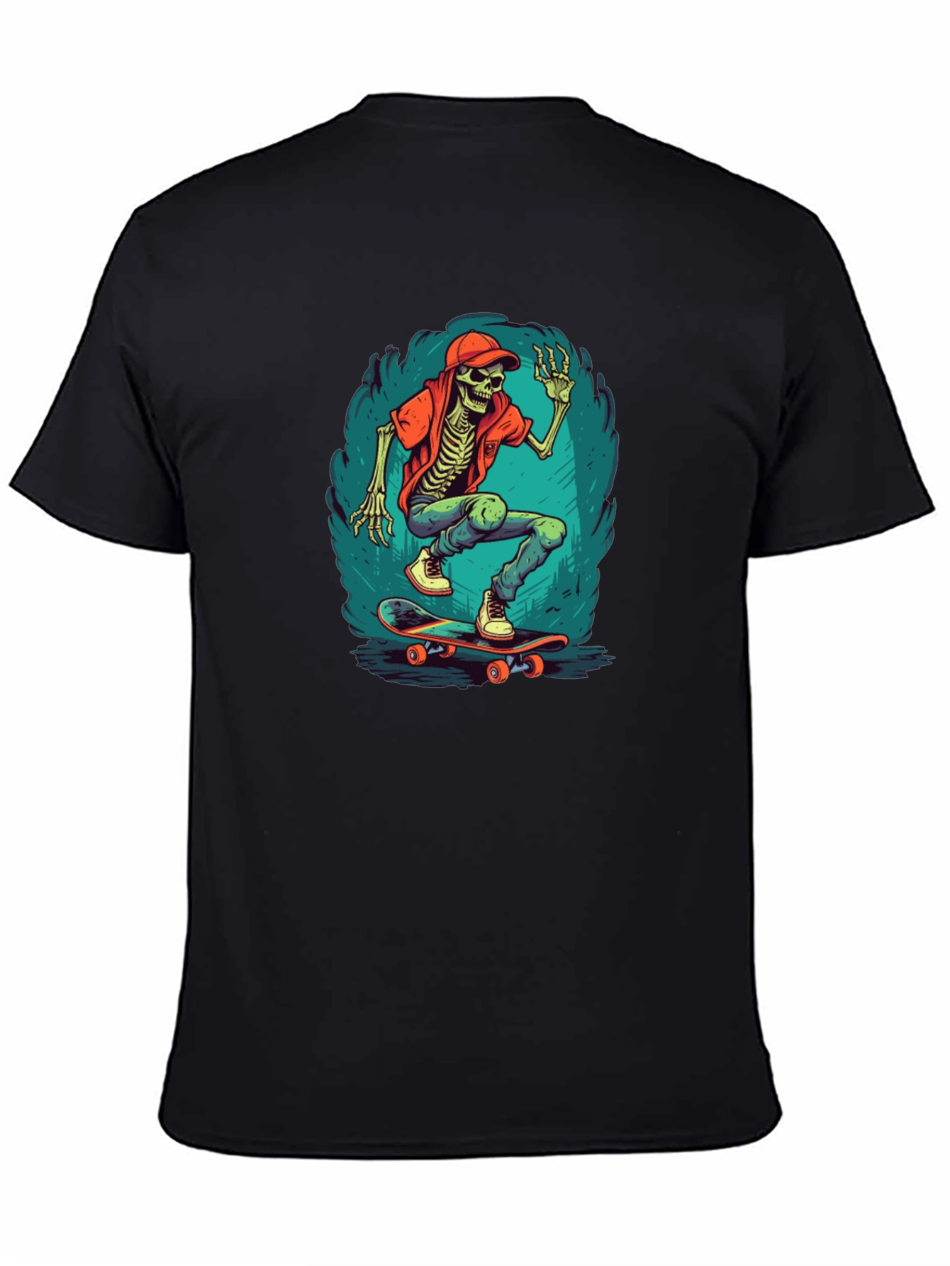 Skateboarding Skeleton T-Shirt