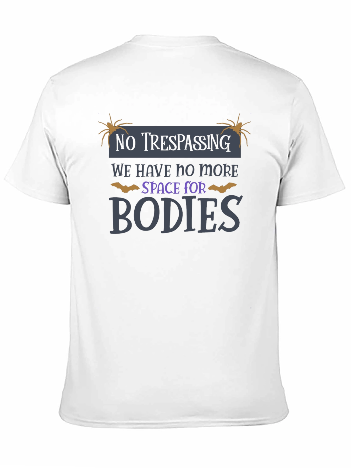 No Trespassing Halloween T-Shirt