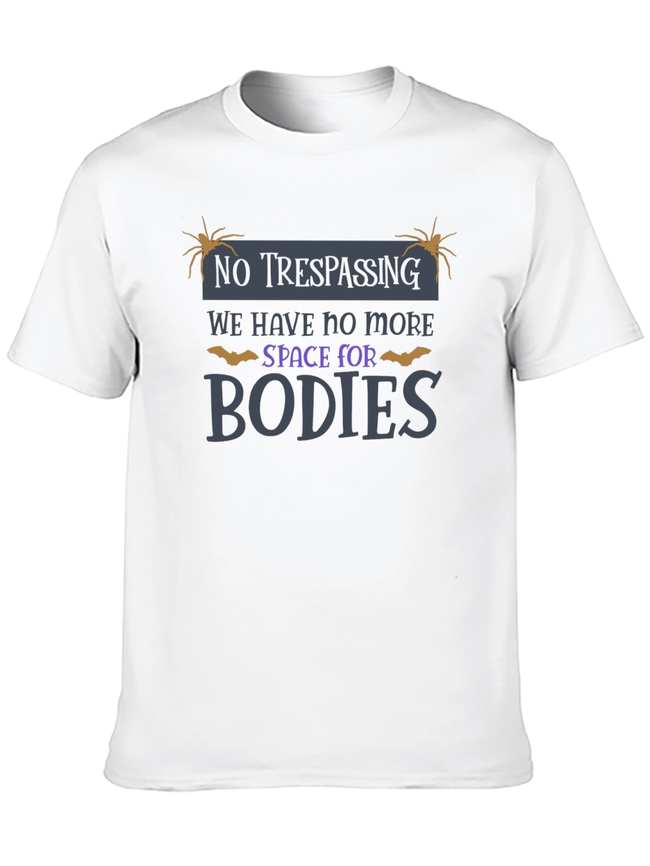 No Trespassing Halloween T-Shirt