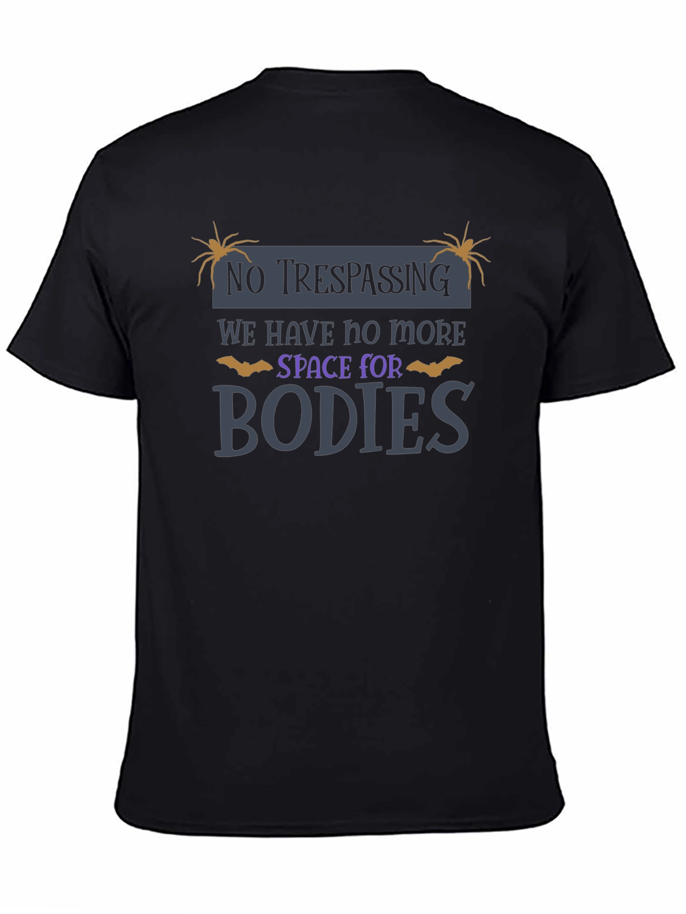 No Trespassing Halloween T-Shirt