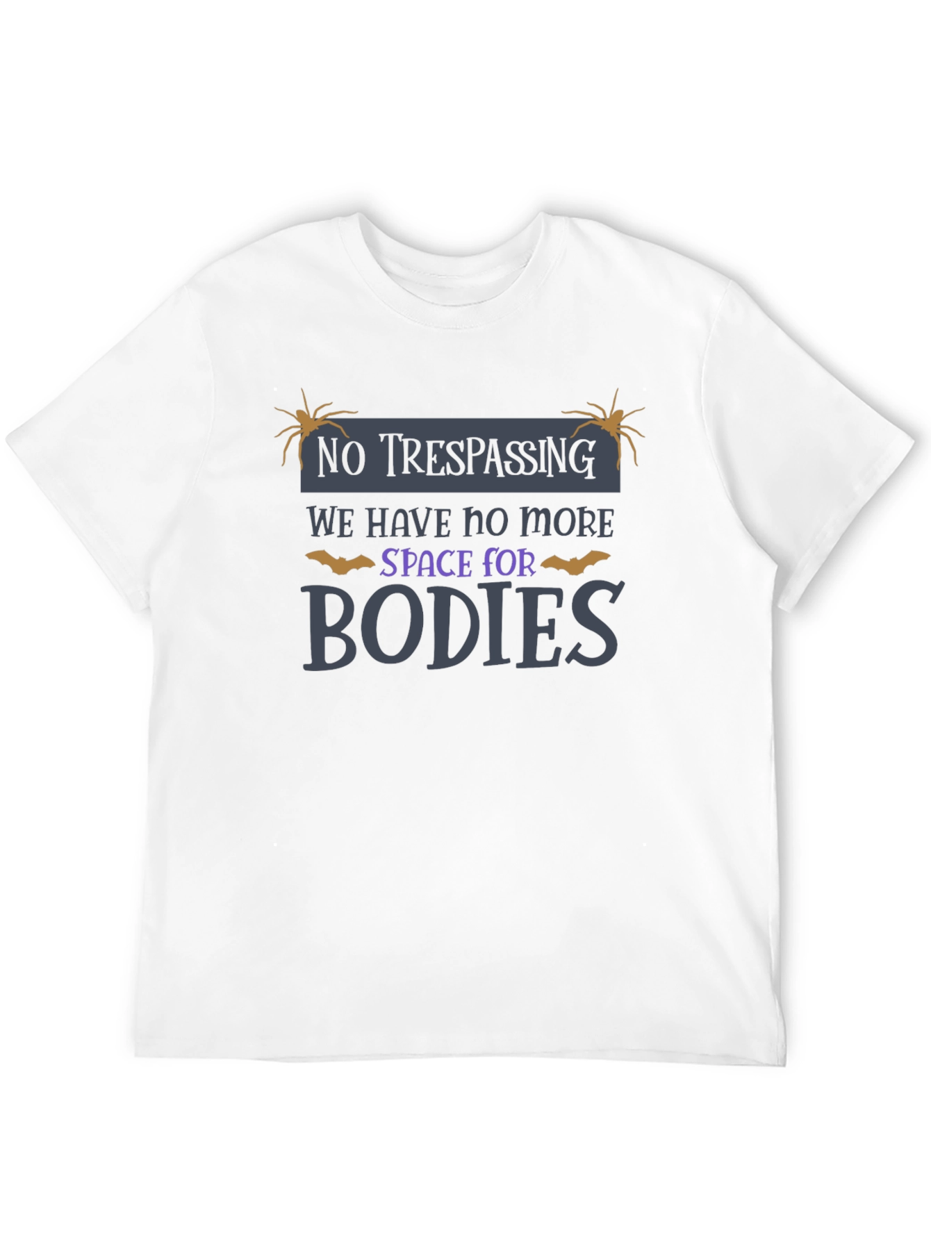 No Trespassing Halloween T-Shirt