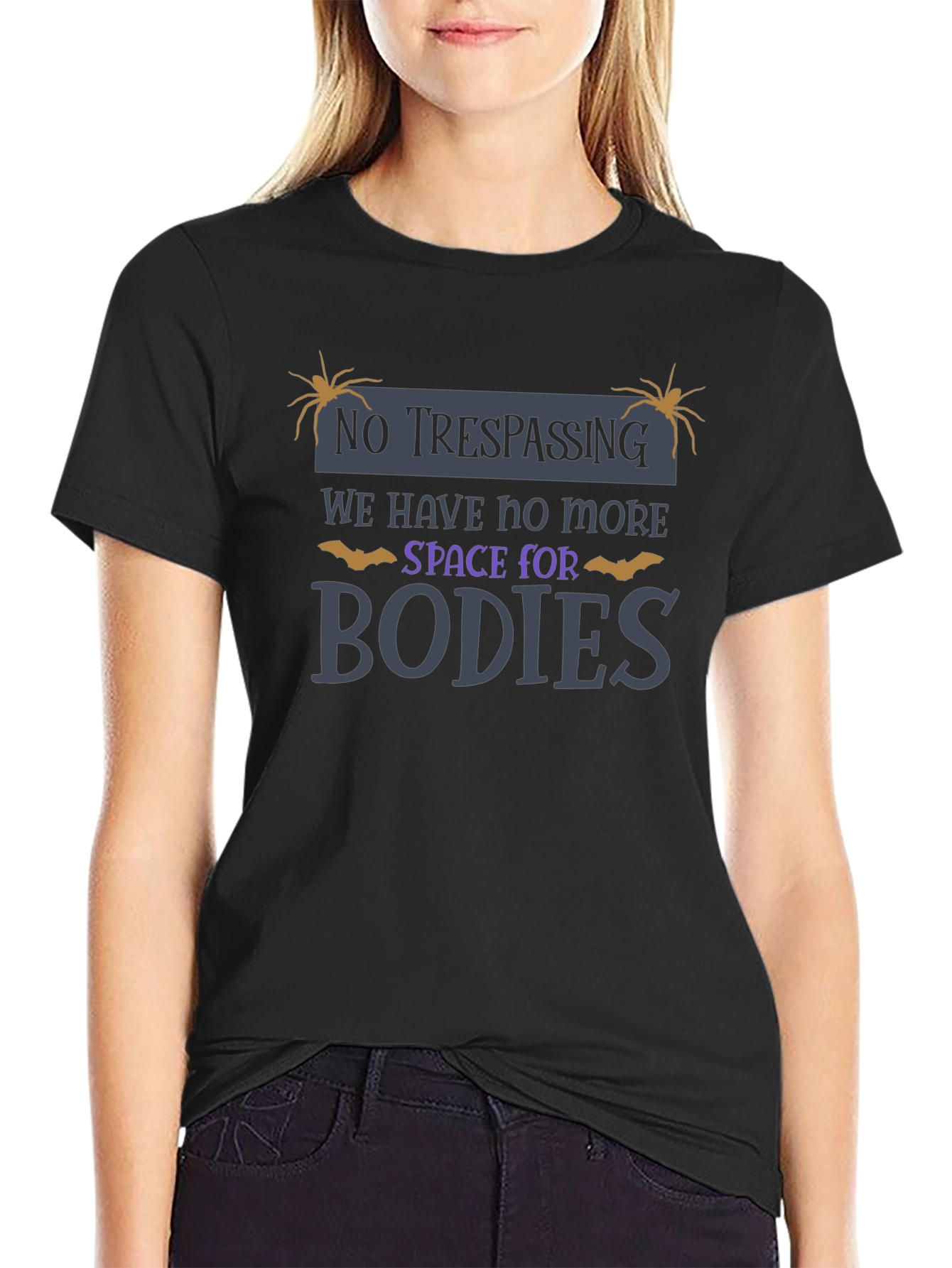 No Trespassing Halloween T-Shirt