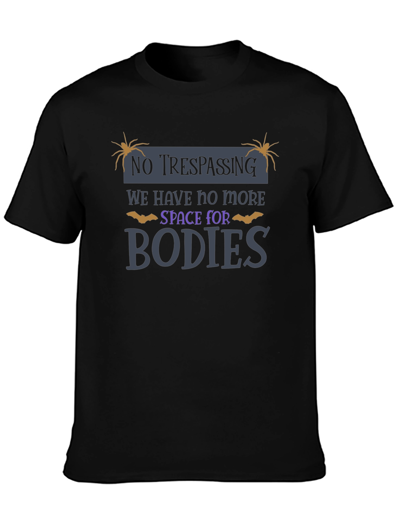 No Trespassing Halloween T-Shirt