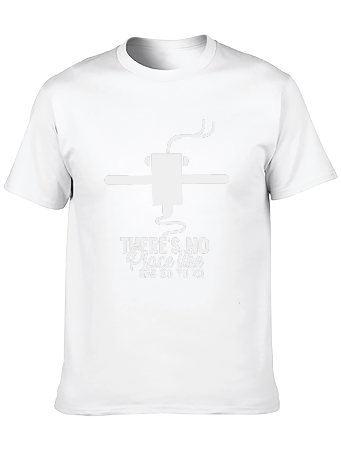Theres No Place Like G28 Funny CNC T-Shirt