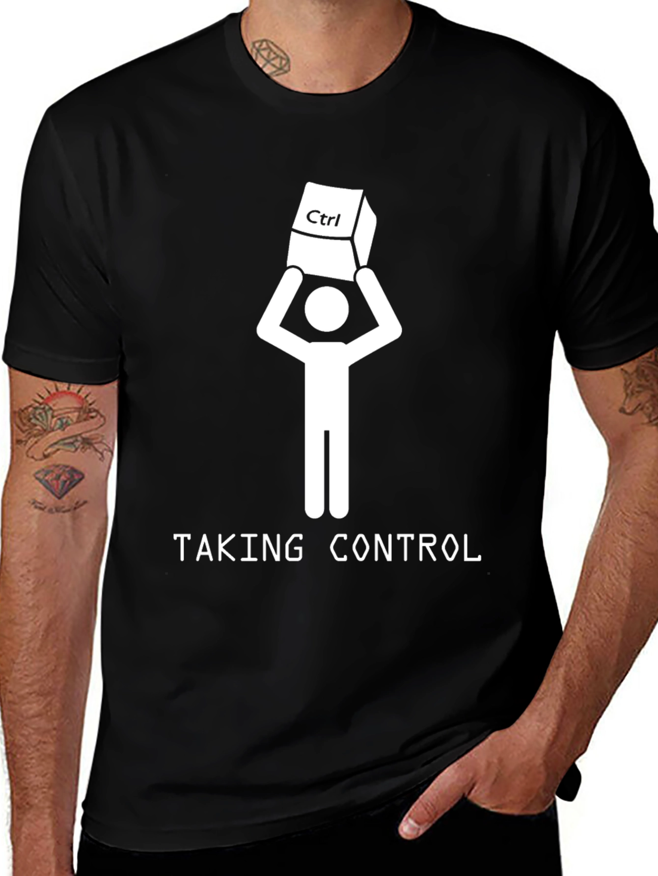 Taking Control T-Shirt - Funny Programmer Gift