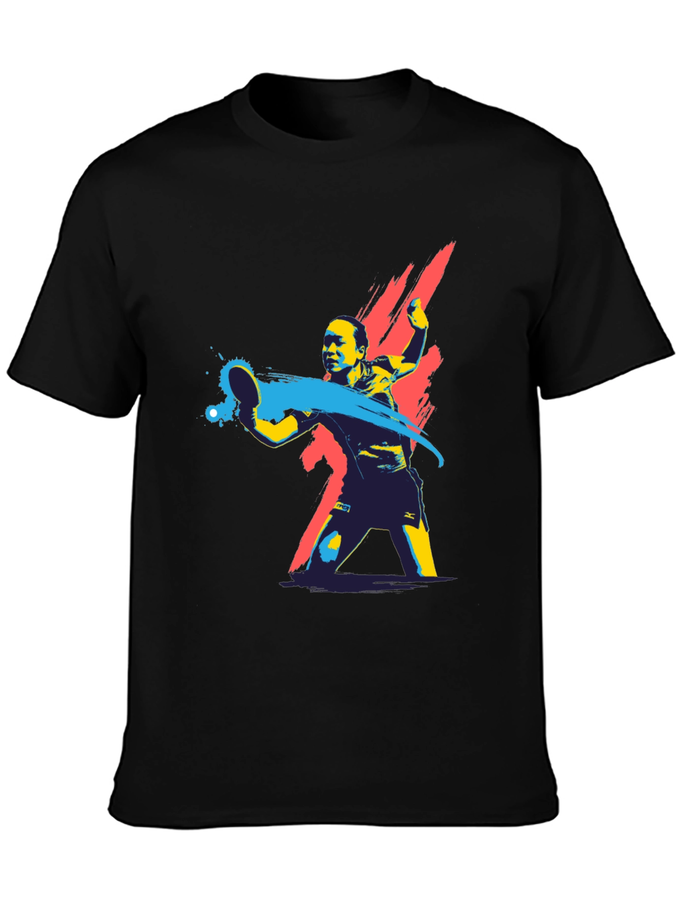 Table Tennis Graphic Tee - Cool Sporty Design