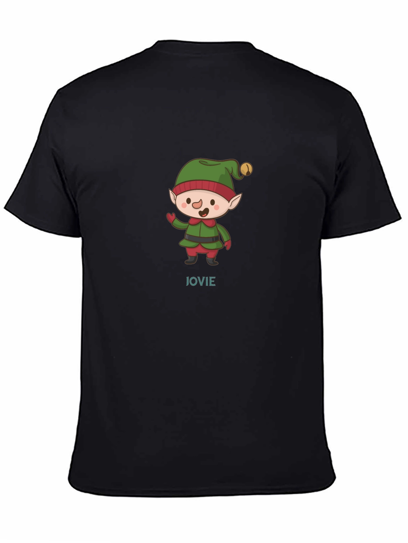 Festive Elf Jovie Graphic Tee - Christmas Holiday