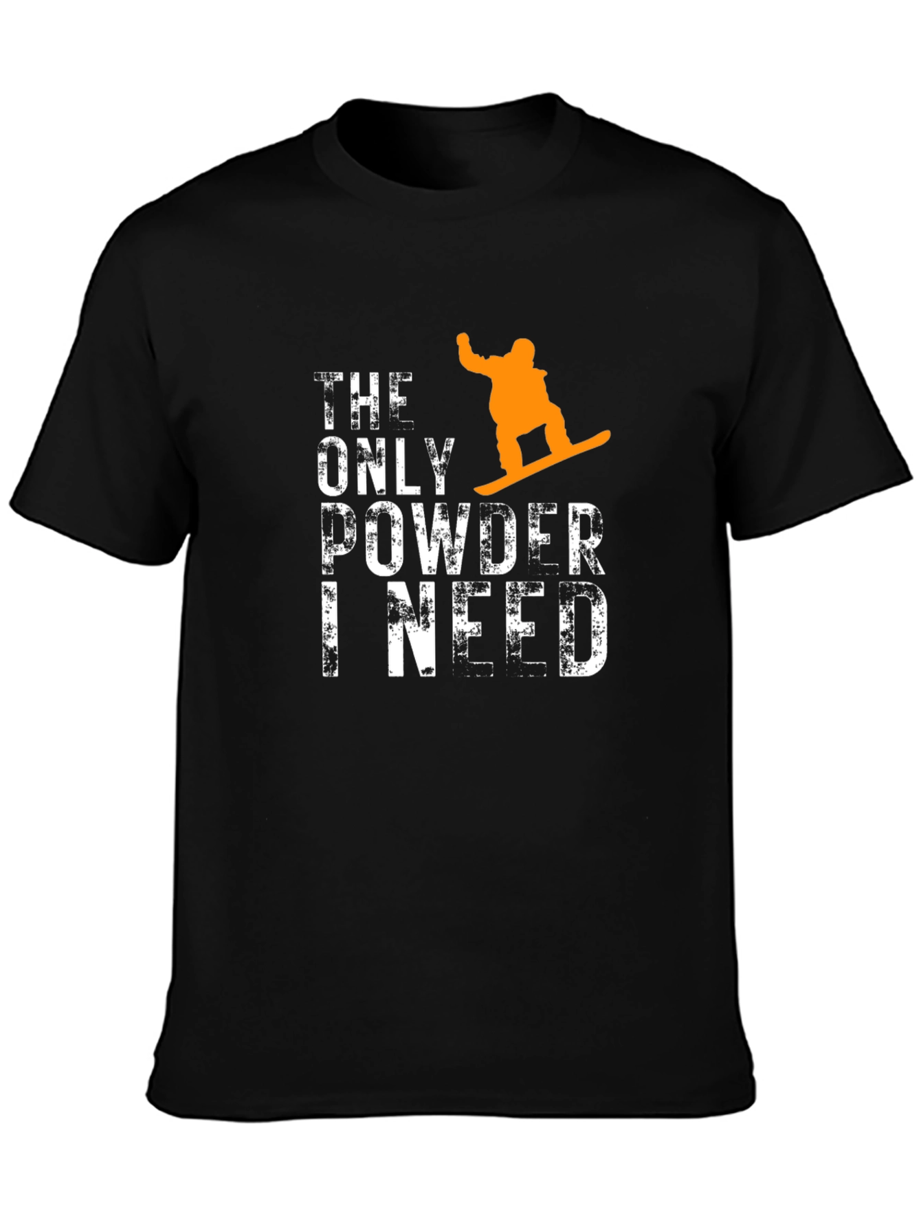 Powder Day Snowboard Graphic Tee