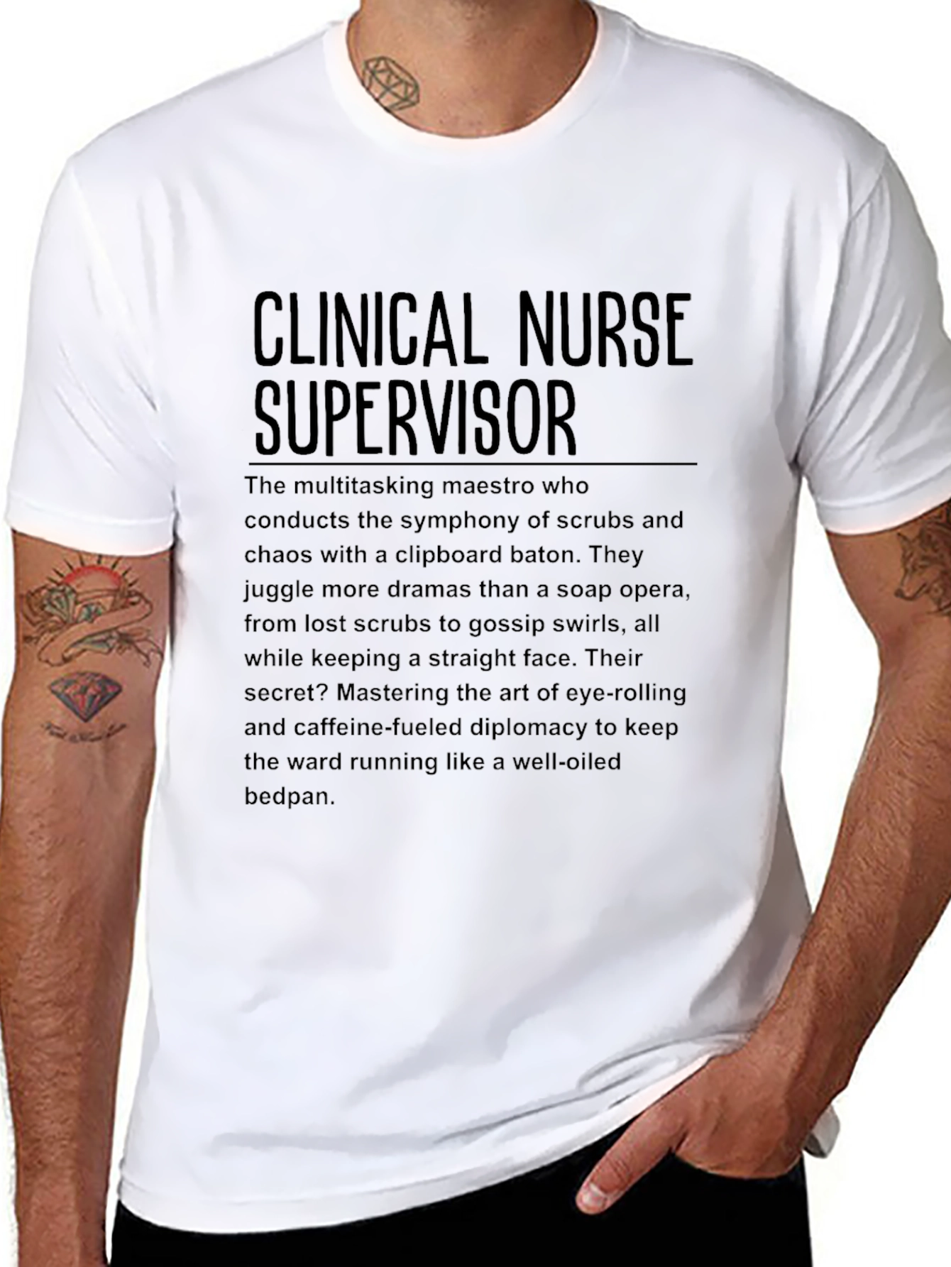 Clinical Nurse Supervisor Graphic T-Shirt