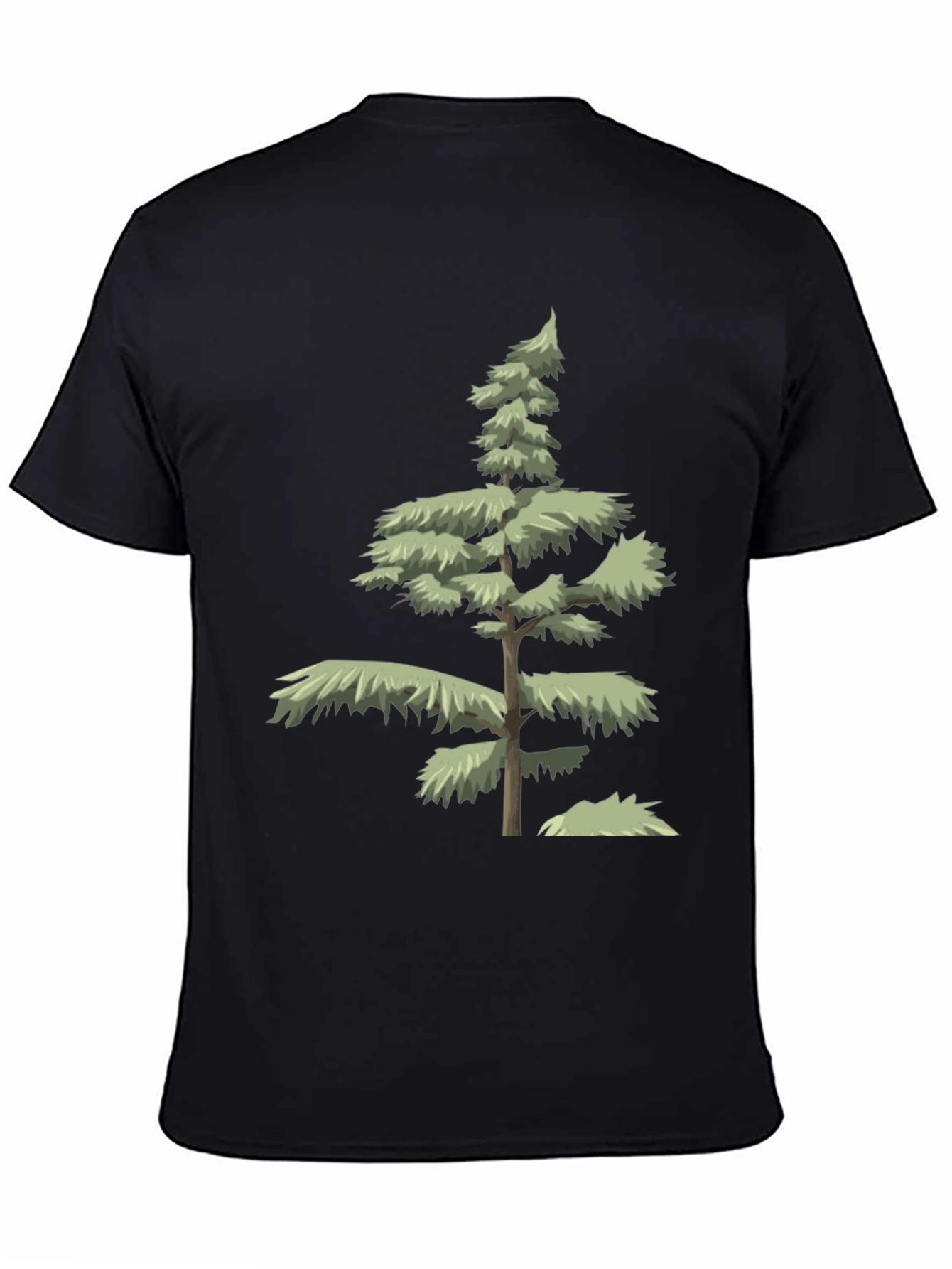 Evergreen Tree Graphic Tee - Nature Inspired