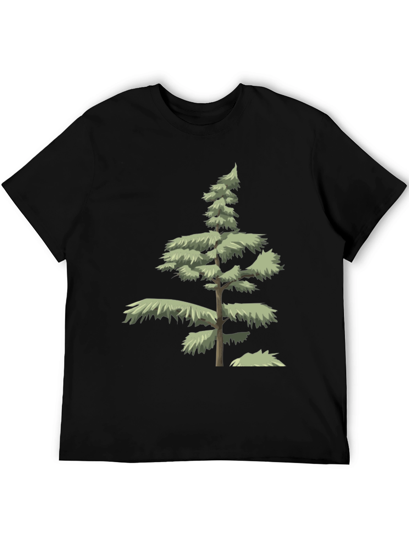 Evergreen Tree Graphic Tee - Nature Inspired