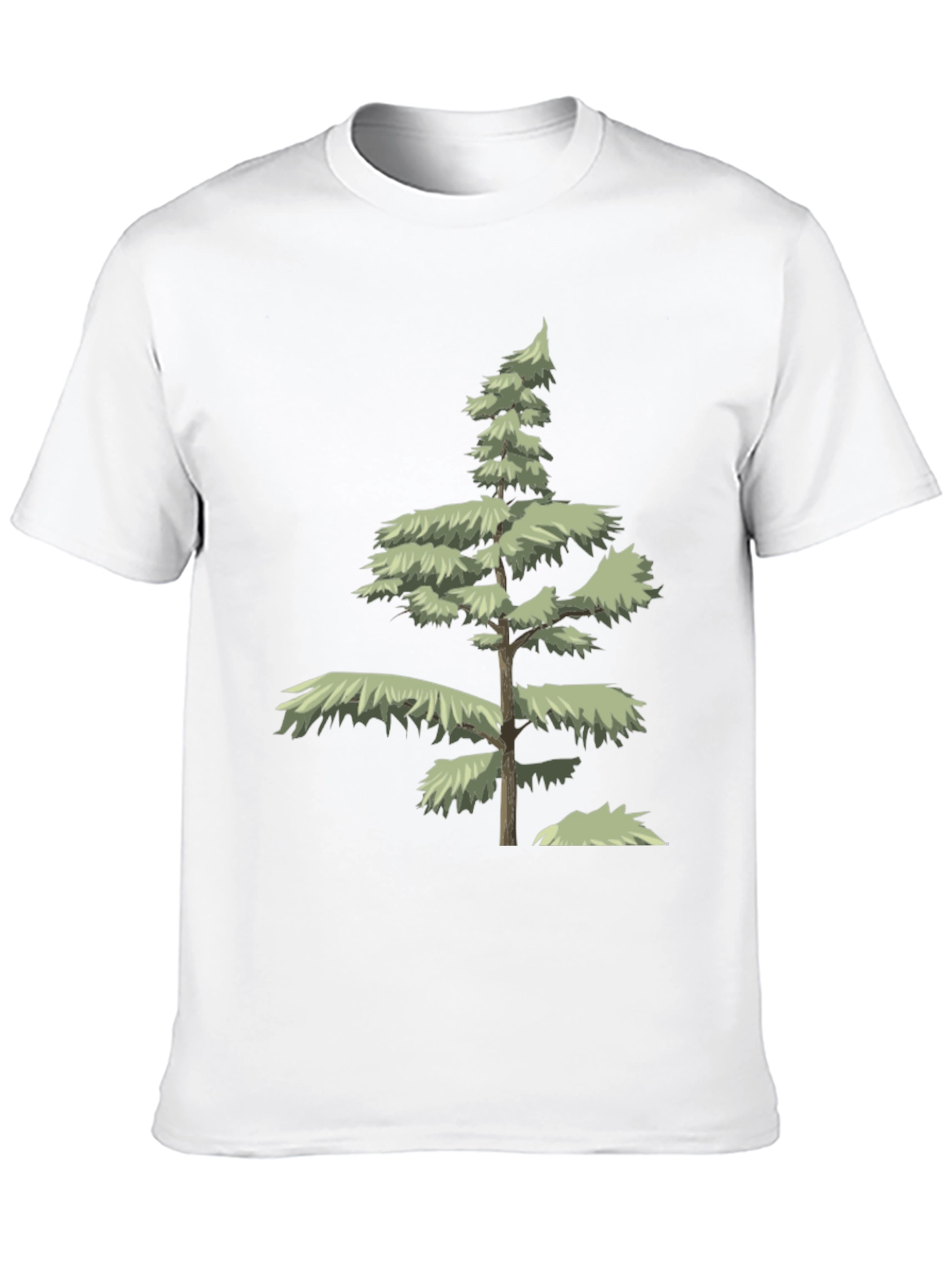 Evergreen Tree Graphic Tee - Nature Inspired