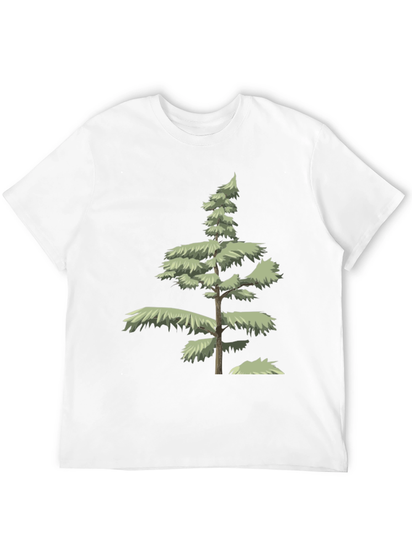 Evergreen Tree Graphic Tee - Nature Inspired