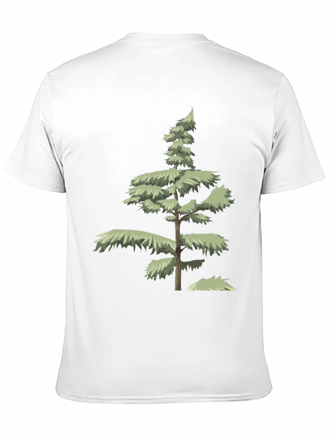 Evergreen Tree Graphic Tee - Nature Inspired