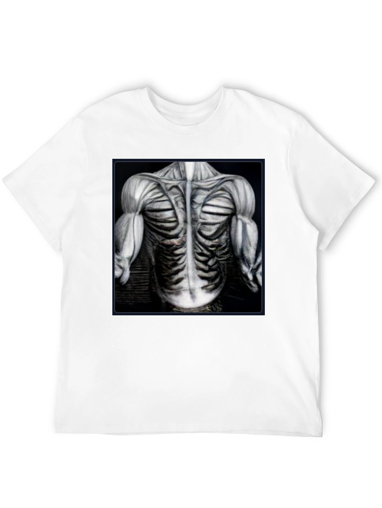 Anatomical Muscle T-Shirt - Bodybuilding Gym Tee