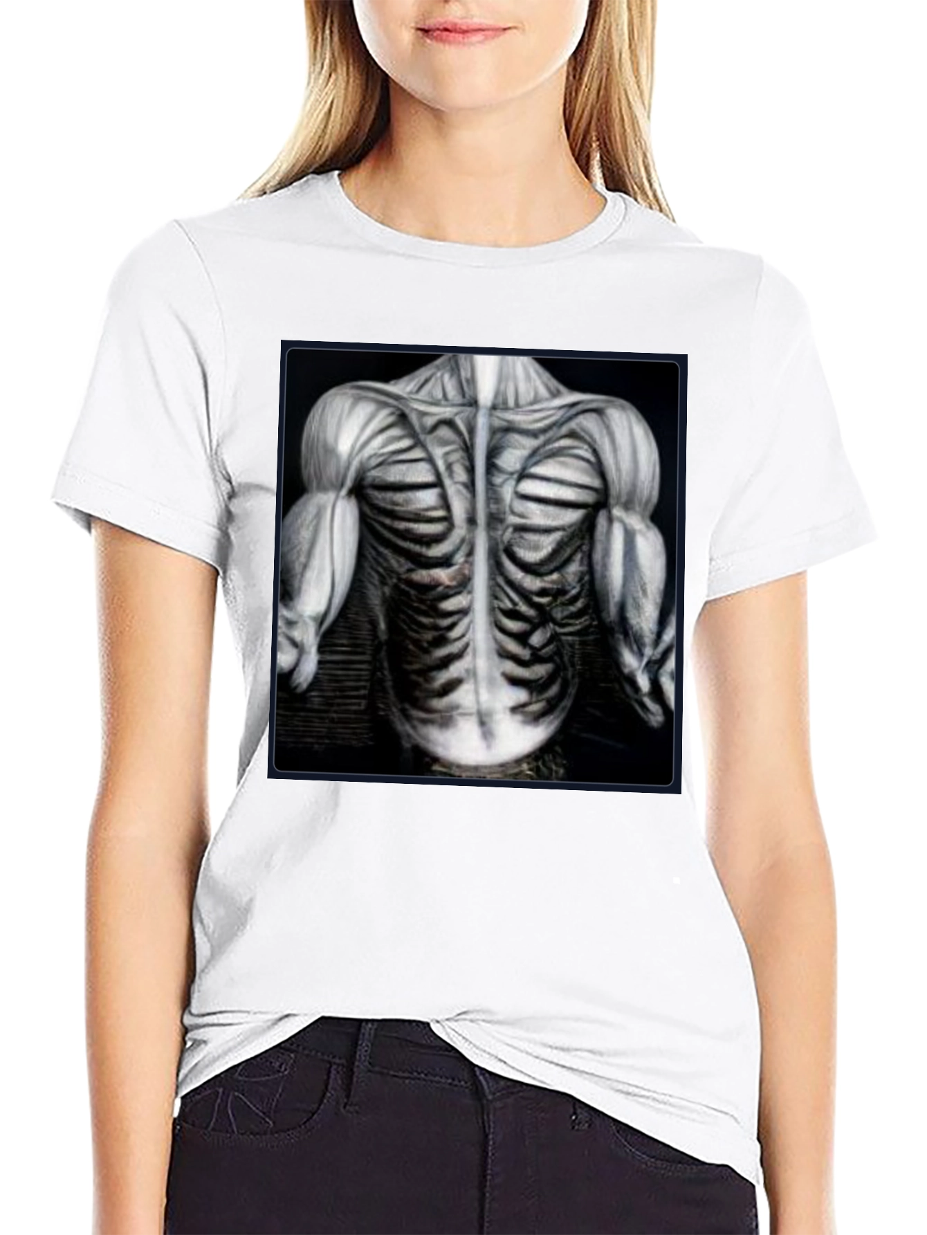 Anatomical Muscle T-Shirt - Bodybuilding Gym Tee