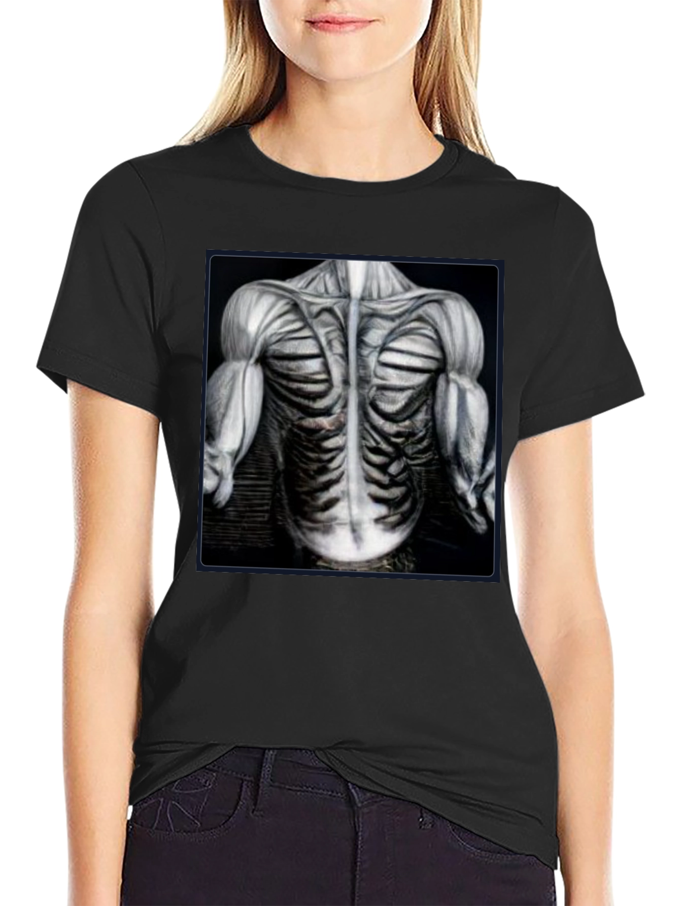 Anatomical Muscle T-Shirt - Bodybuilding Gym Tee