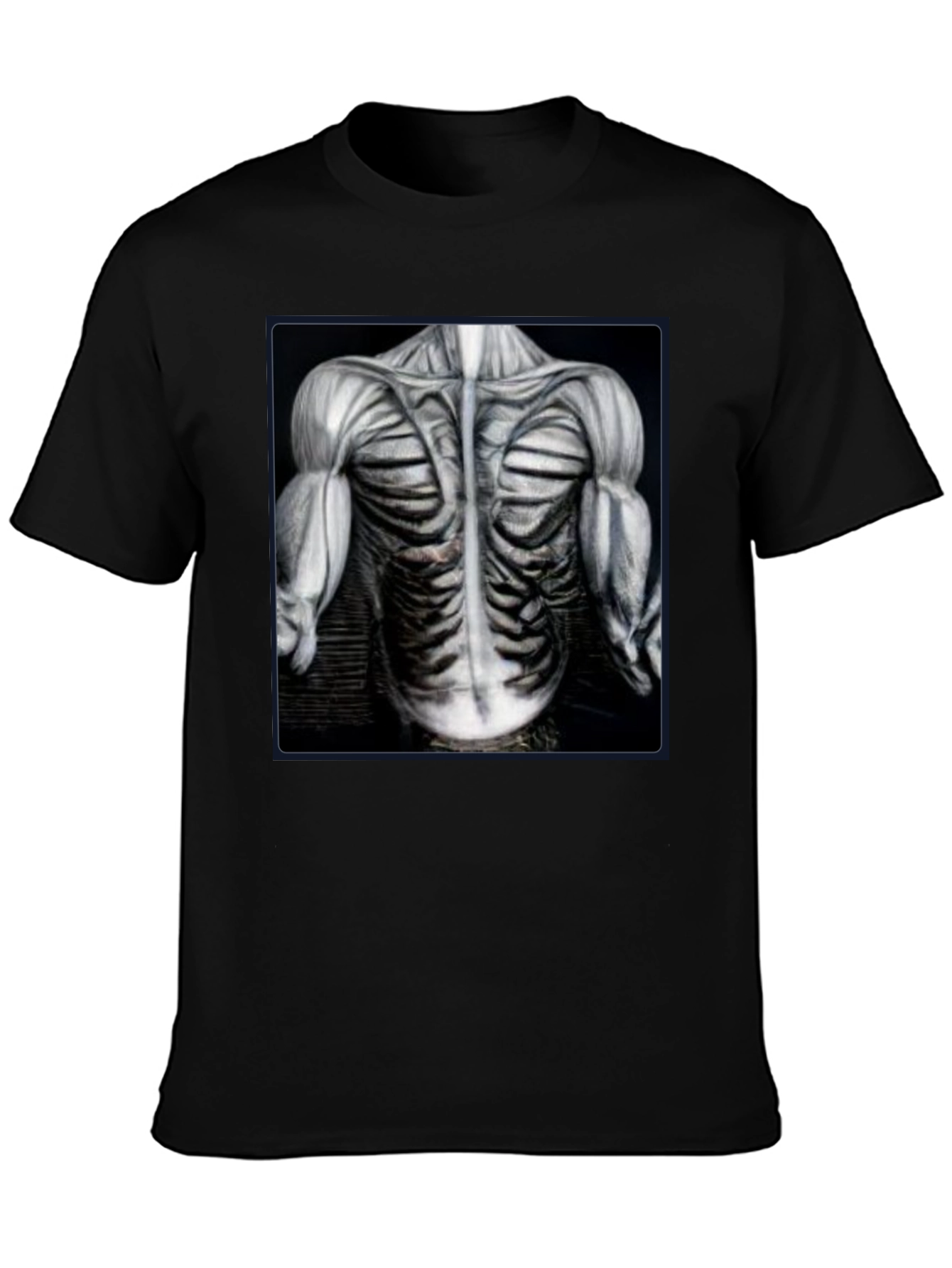 Anatomical Muscle T-Shirt - Bodybuilding Gym Tee