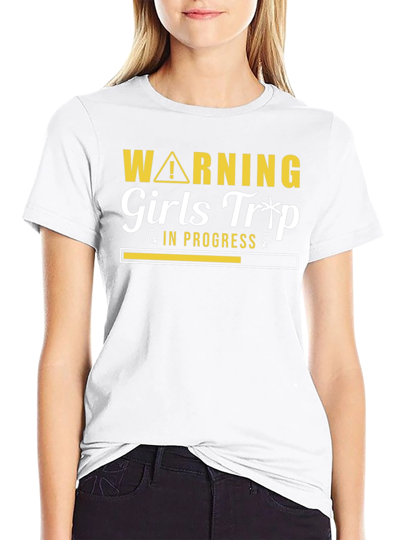 Warning Girls Trip In Progress T-Shirt