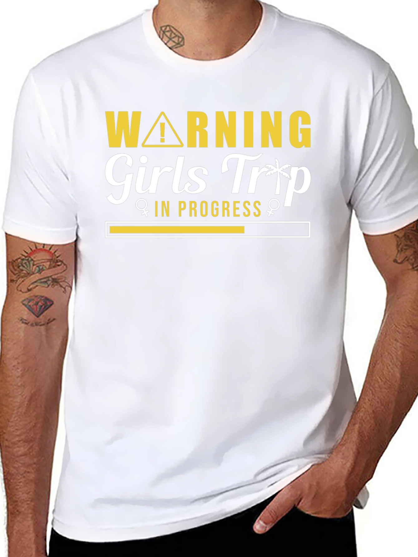 Warning Girls Trip In Progress T-Shirt