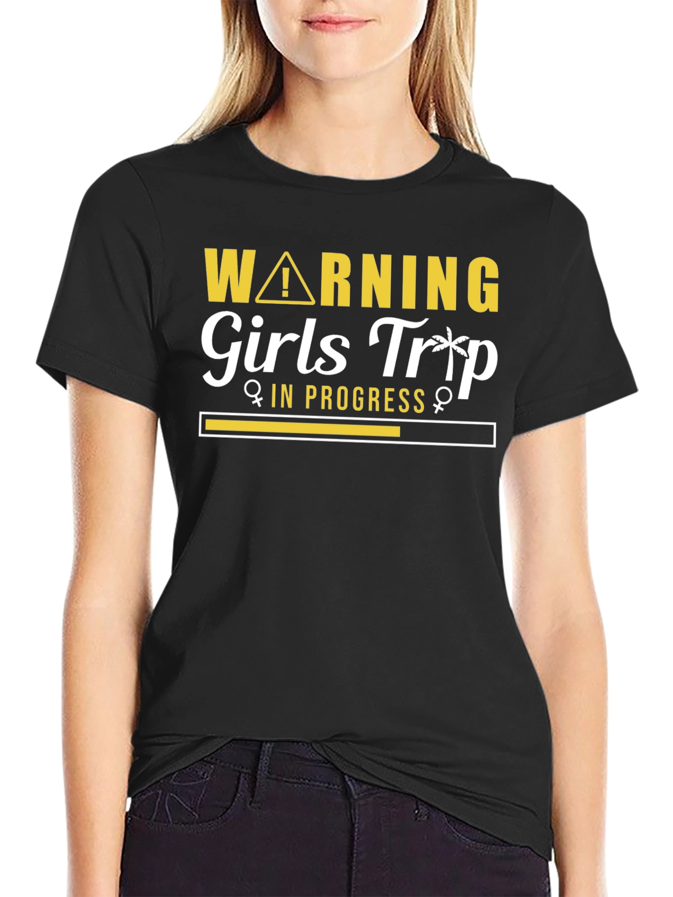 Warning Girls Trip In Progress T-Shirt
