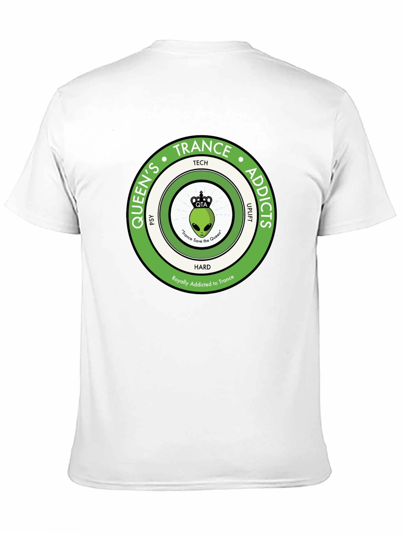 Queens Trance Addicts Graphic Tee