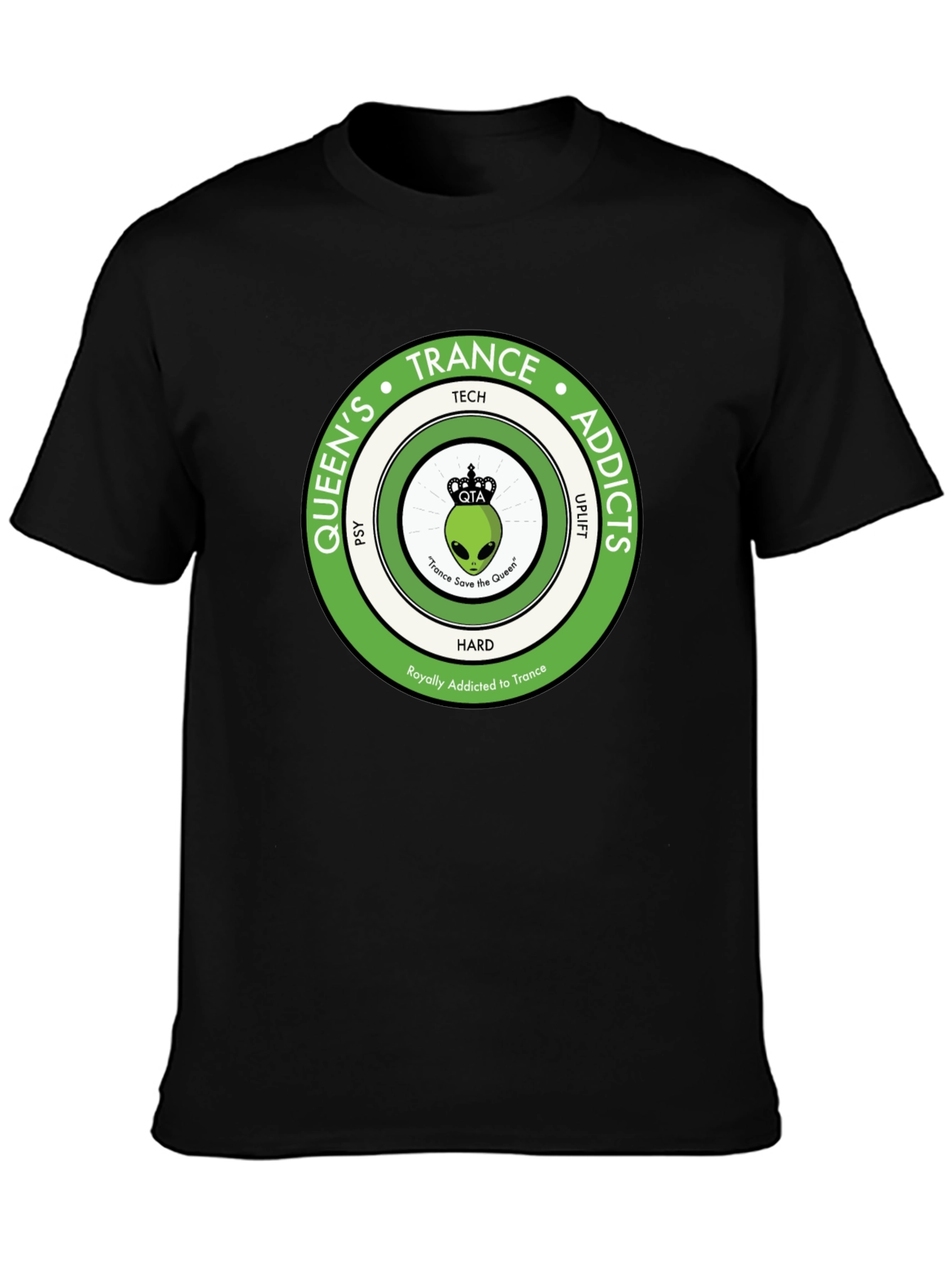 Queens Trance Addicts Graphic Tee