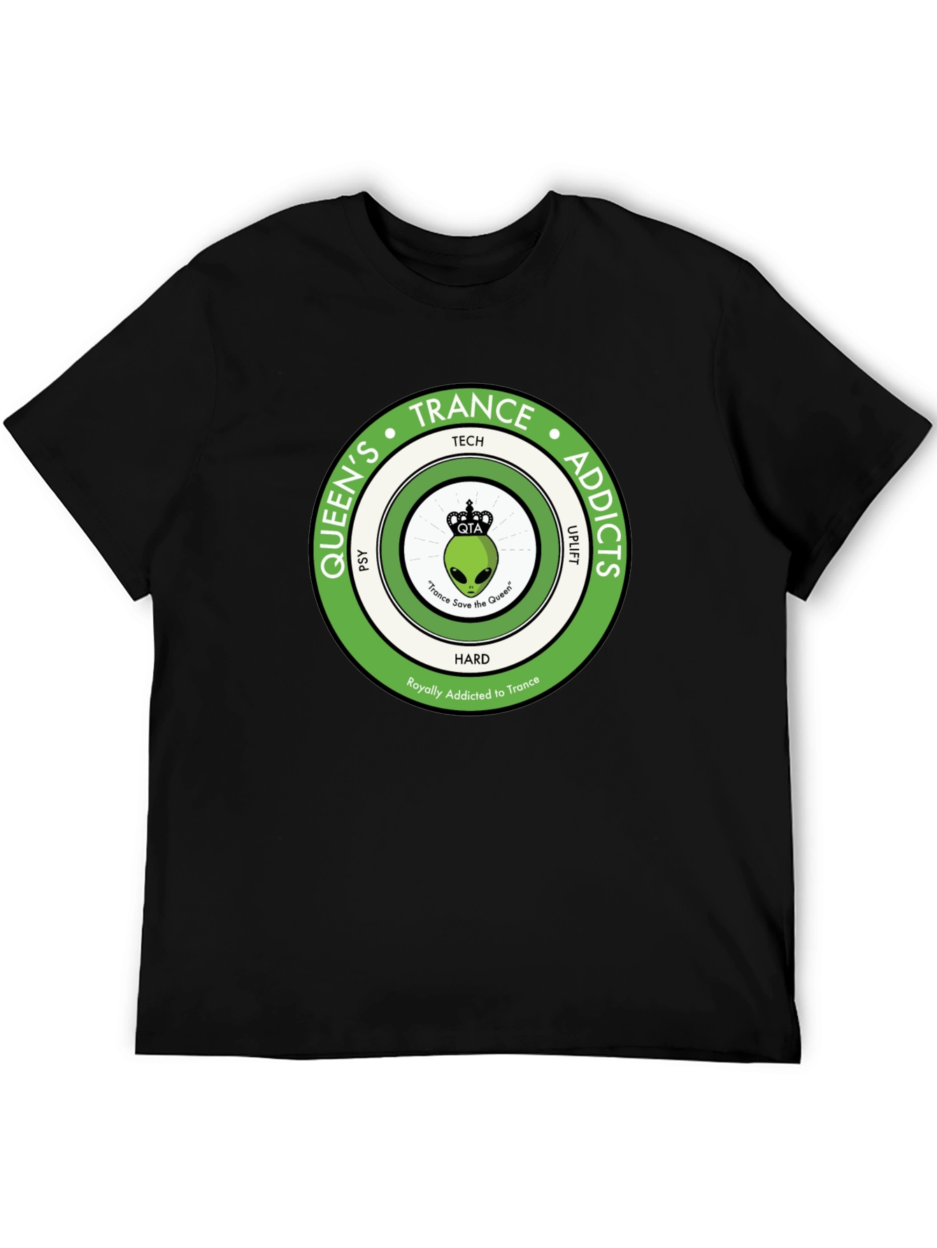 Queens Trance Addicts Graphic Tee