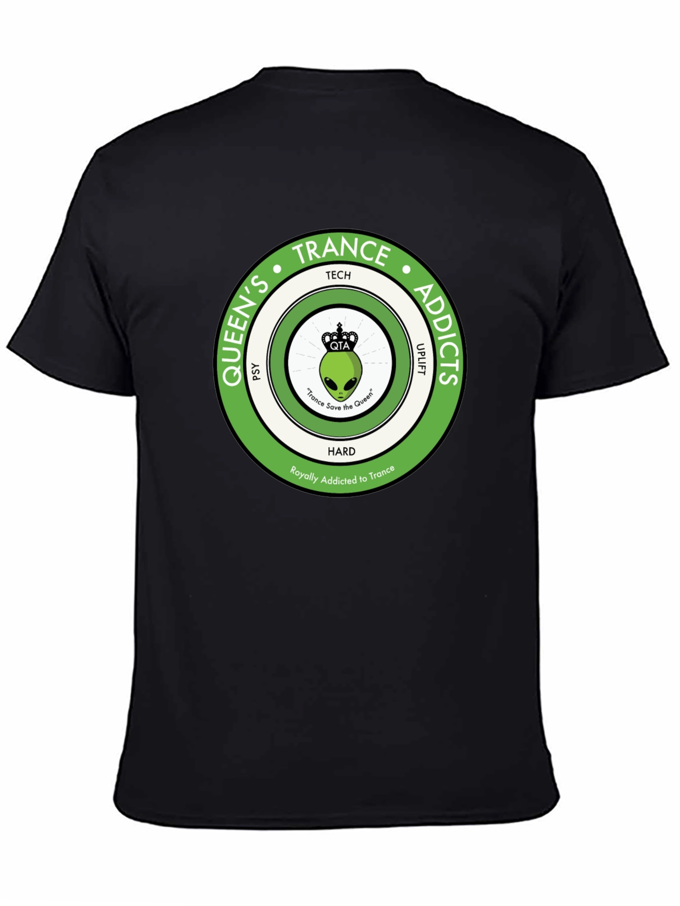 Queens Trance Addicts Graphic Tee