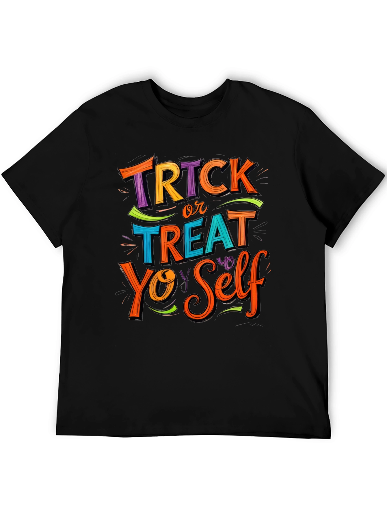 Trick or Treat Yo Self Halloween T-Shirt