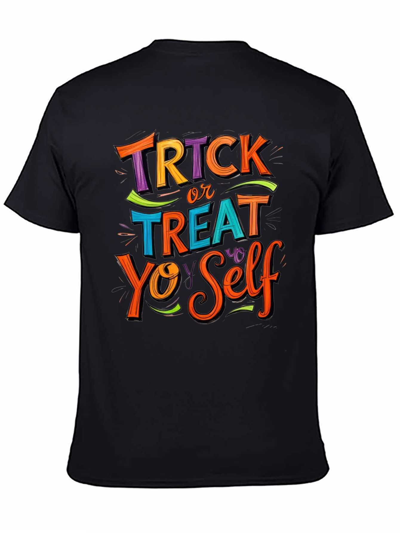 Trick or Treat Yo Self Halloween T-Shirt