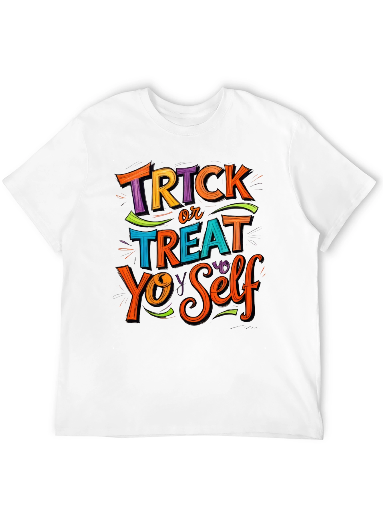 Trick or Treat Yo Self Halloween T-Shirt