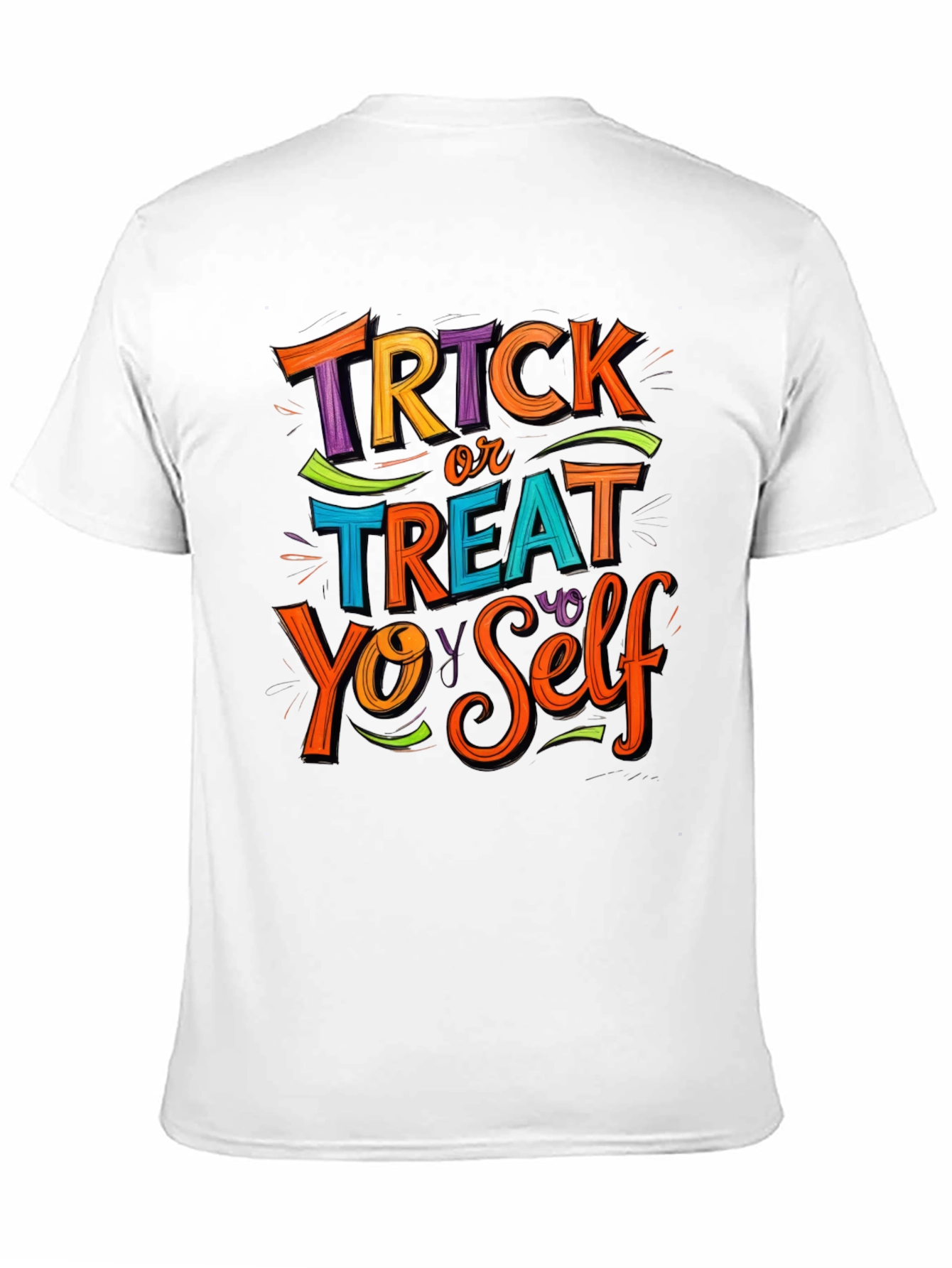 Trick or Treat Yo Self Halloween T-Shirt