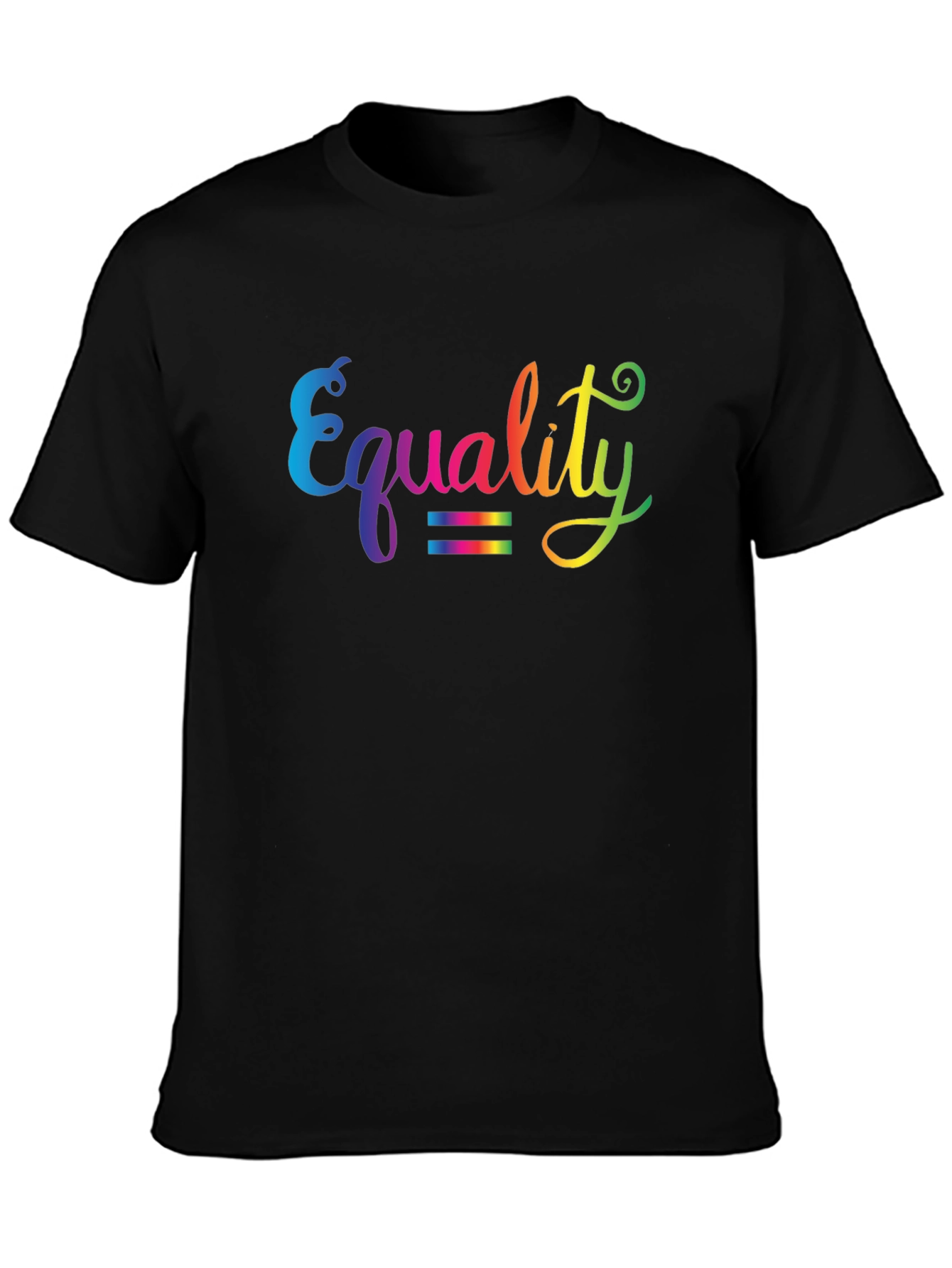 Equality Rainbow Graphic T-Shirt
