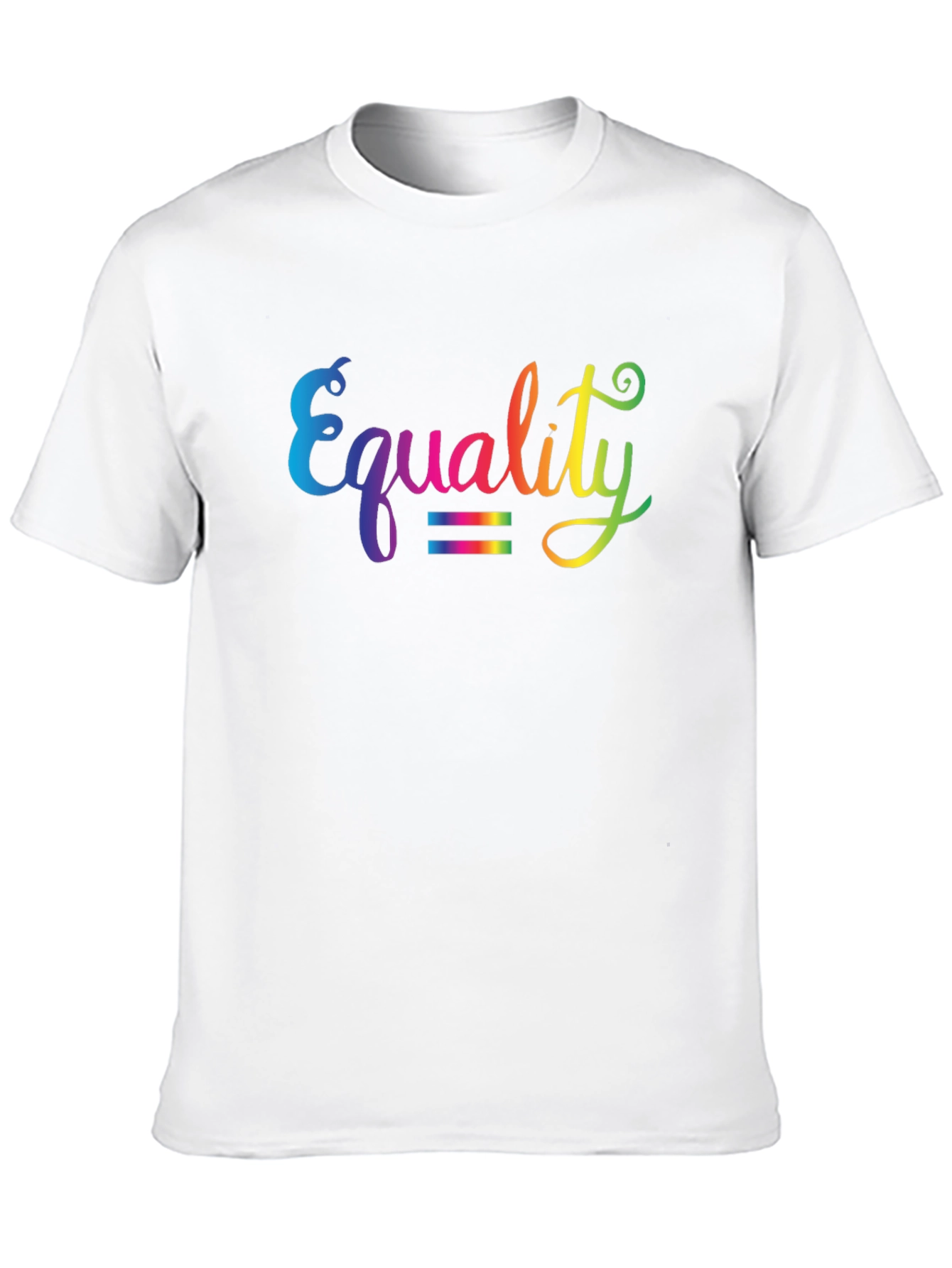 Equality Rainbow Graphic T-Shirt