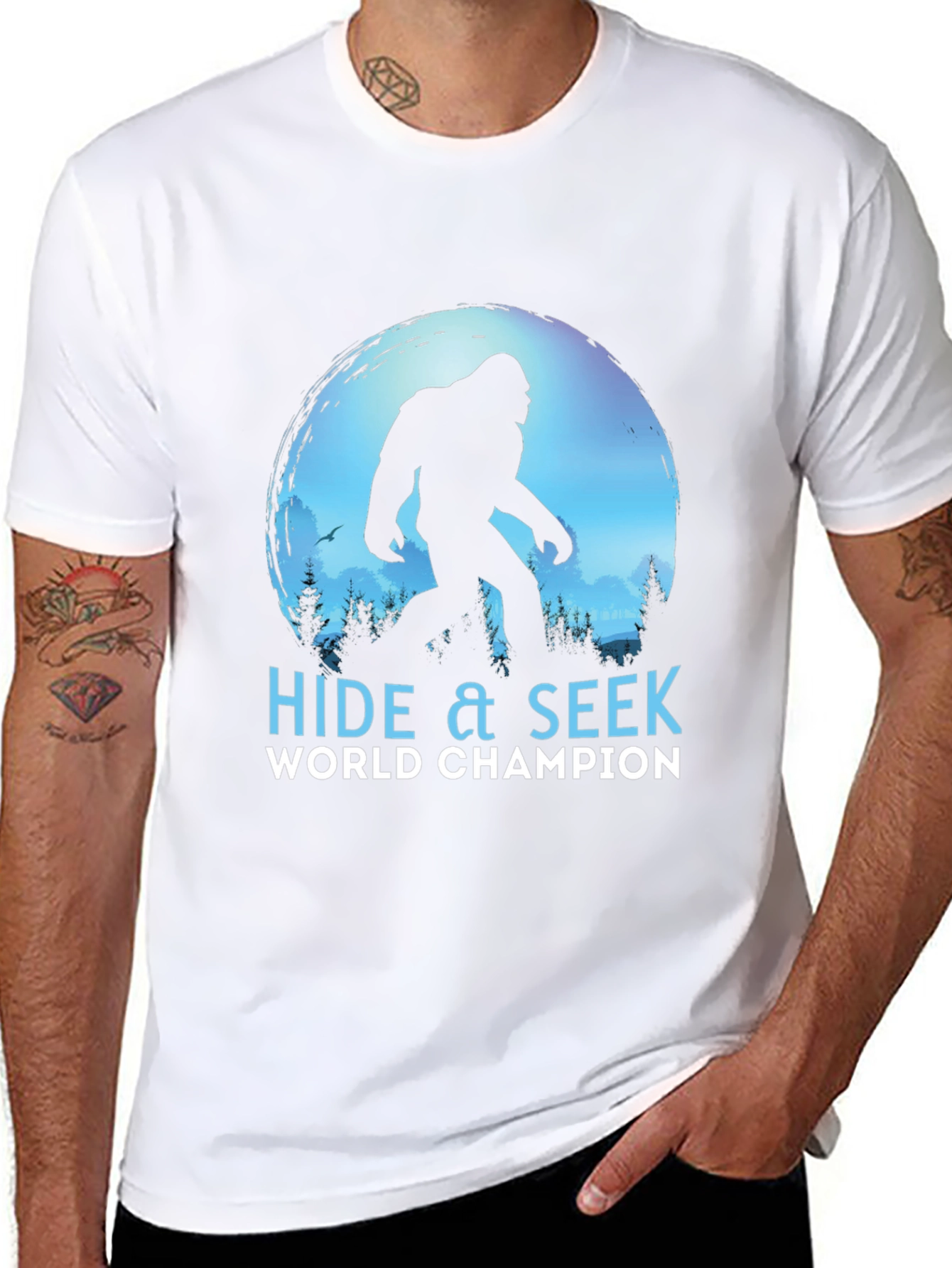 Hide & Seek World Champion Bigfoot T-Shirt