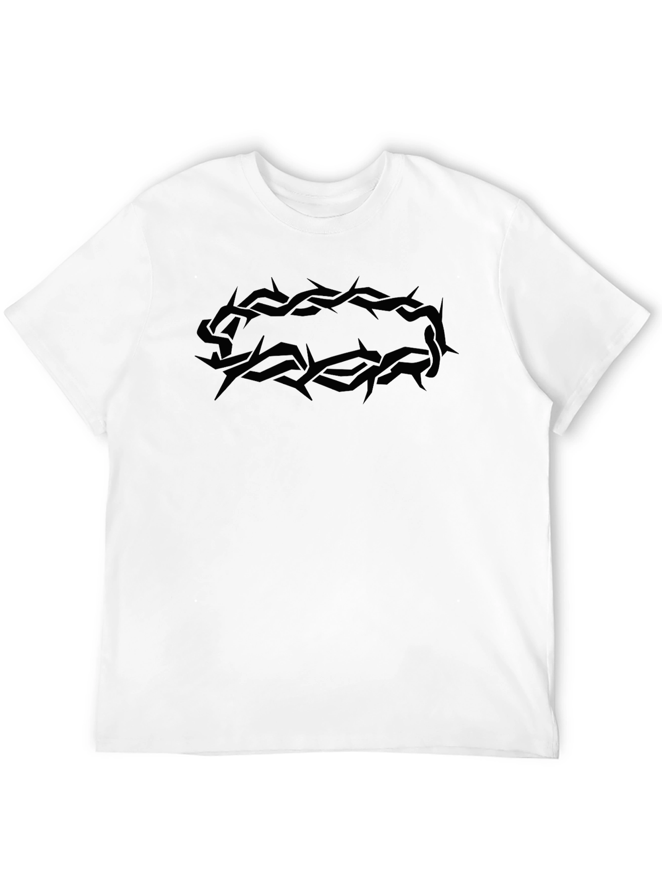 Crown of Thorns Black Graphic Tee