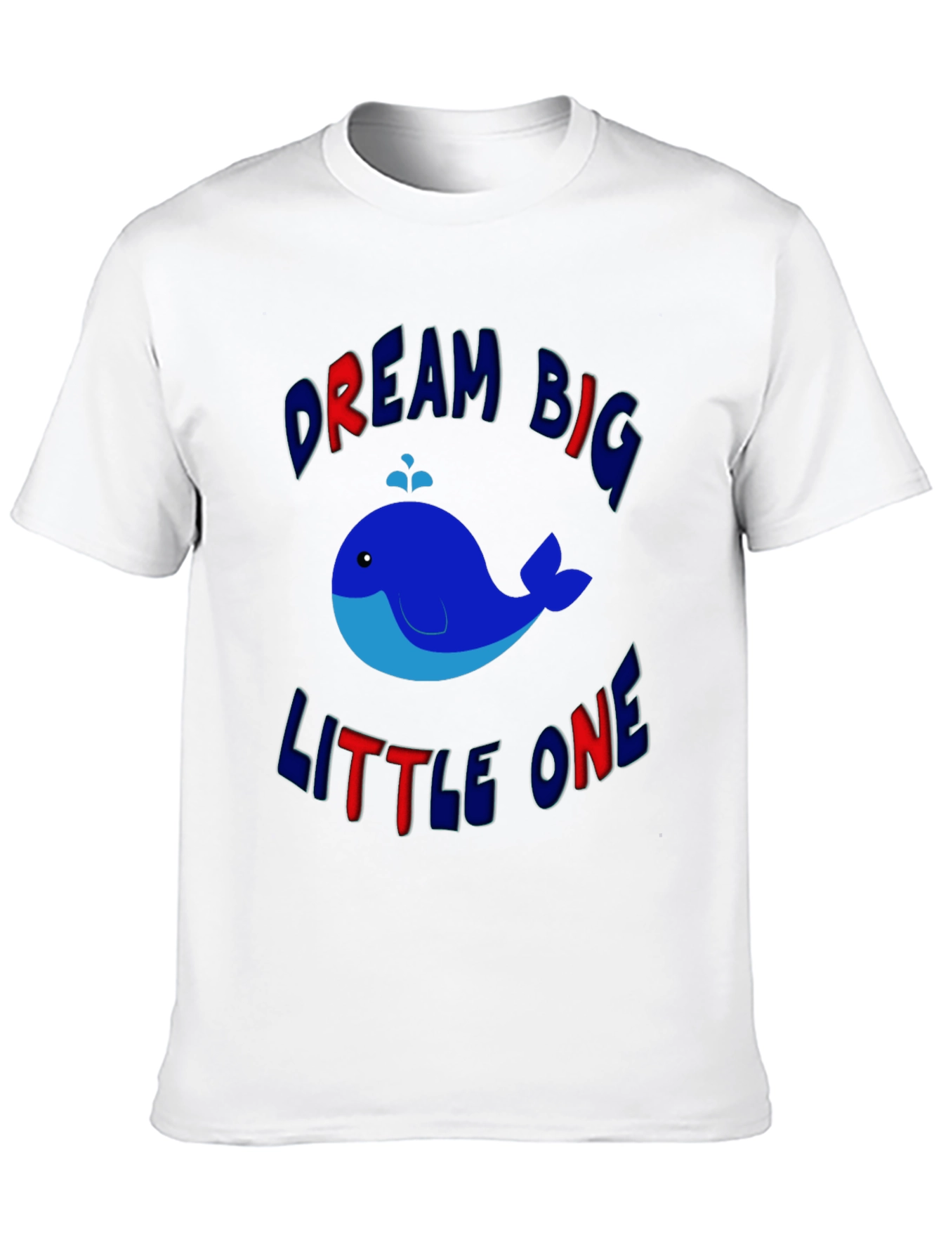 Dream Big Whale Graphic Tee